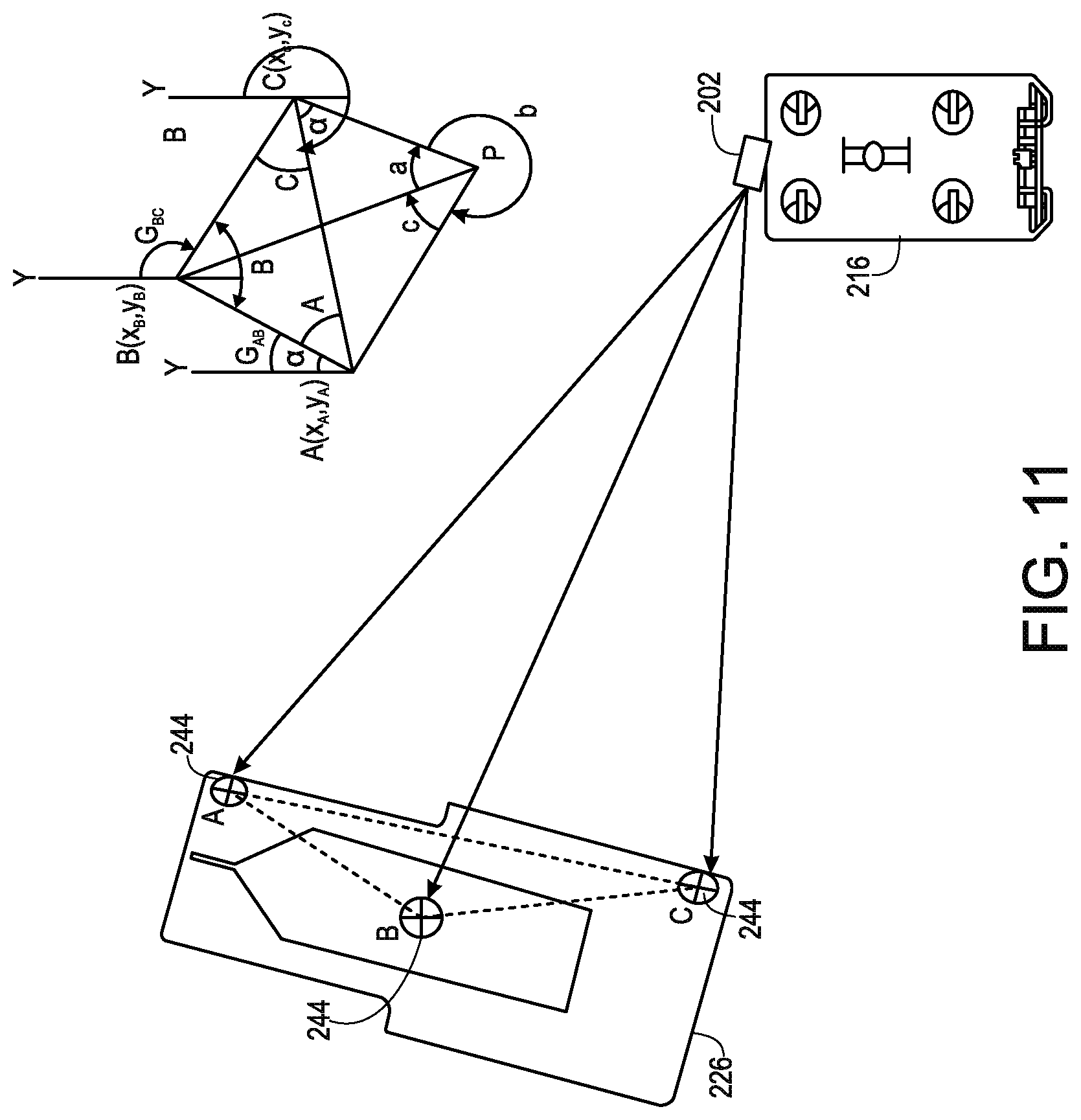 Patent US11774586 Figure 12 – Underwater optical metrology system
