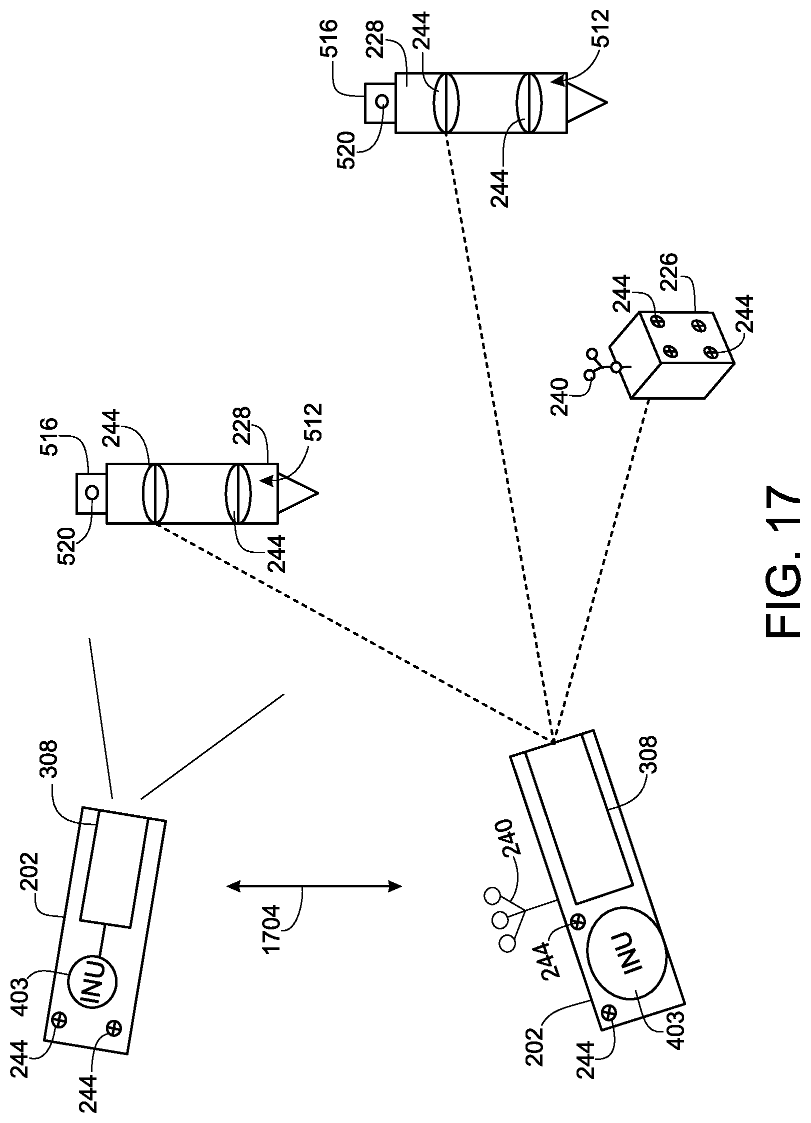 Patent US11774586 Figure 18 – Underwater optical metrology system