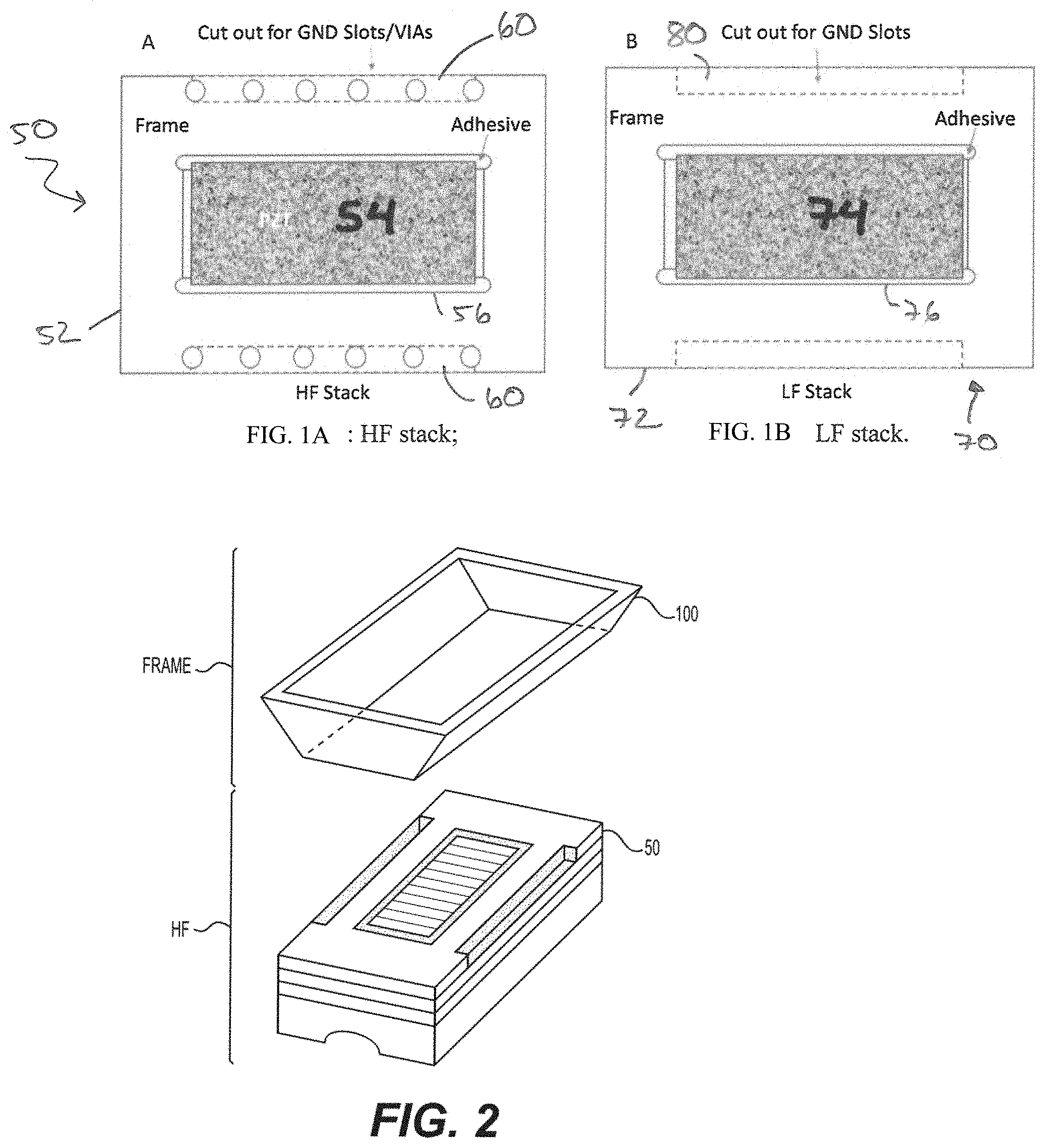 Patent US11774589 — Dual frequency ultrasound transducer — Figure 1