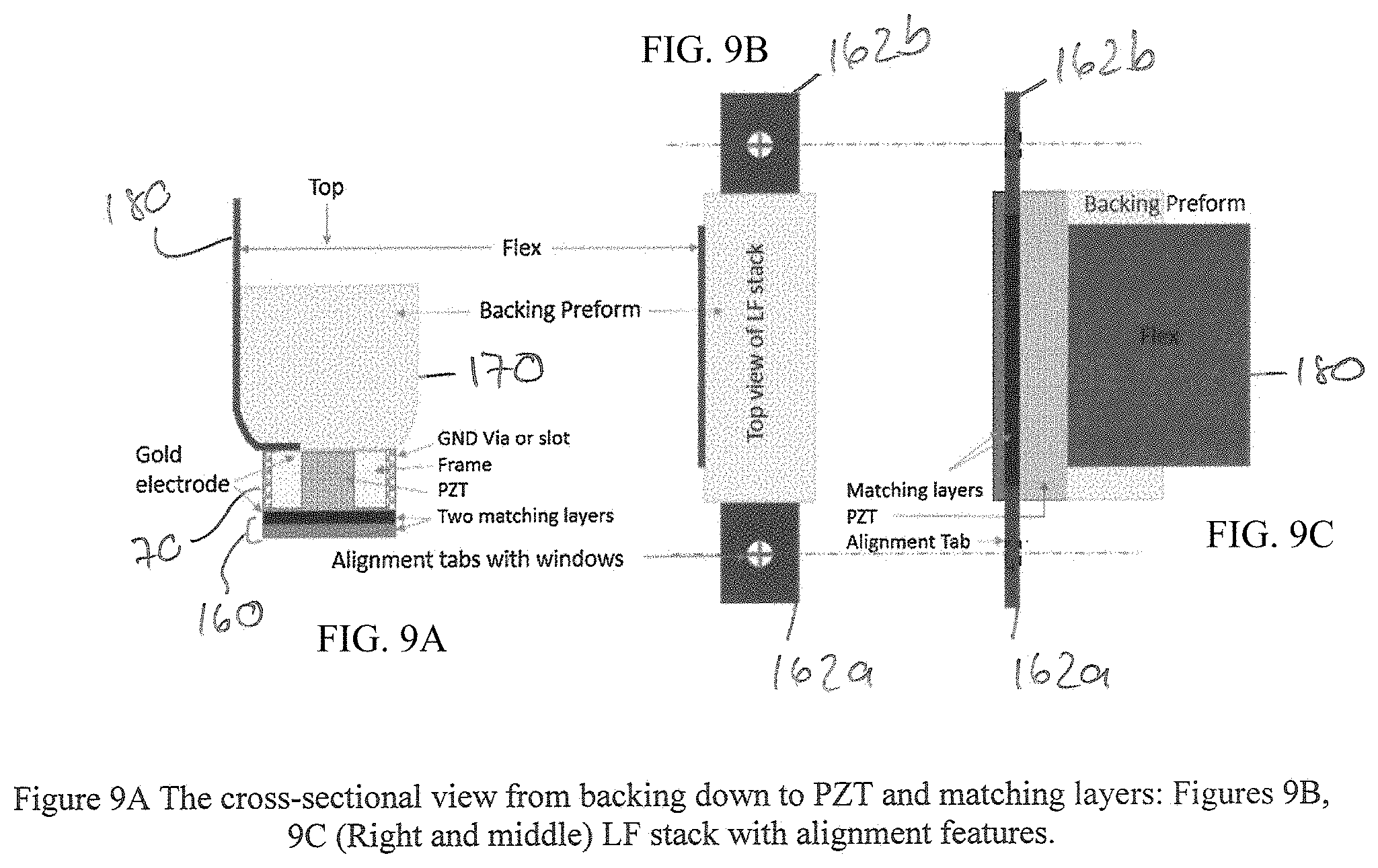 Patent US11774589 Figure 6 – Dual frequency ultrasound transducer