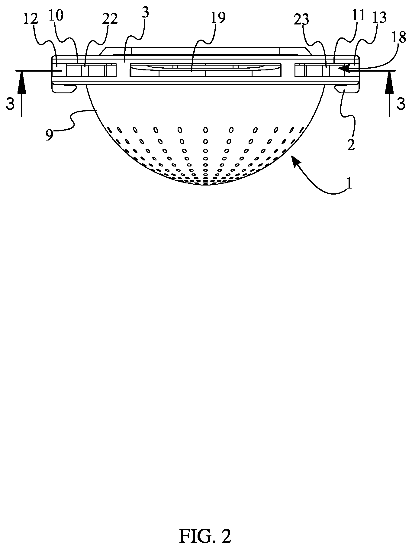 Patent US11774604 Figure 2 – Wearable radon detector