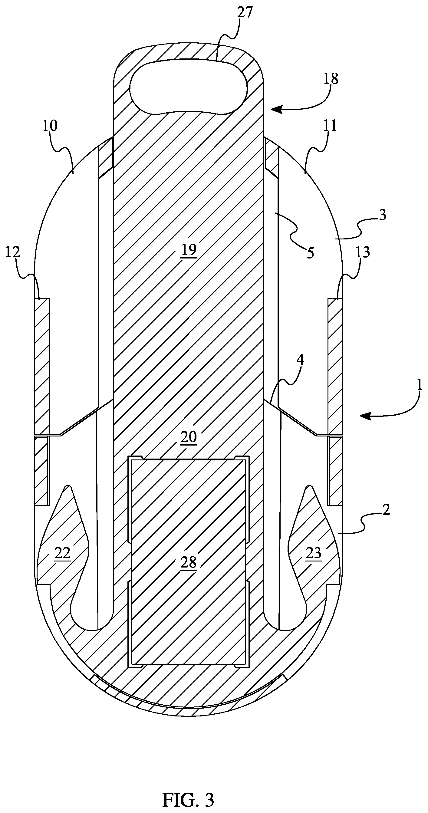 Patent US11774604 Figure 3 – Wearable radon detector