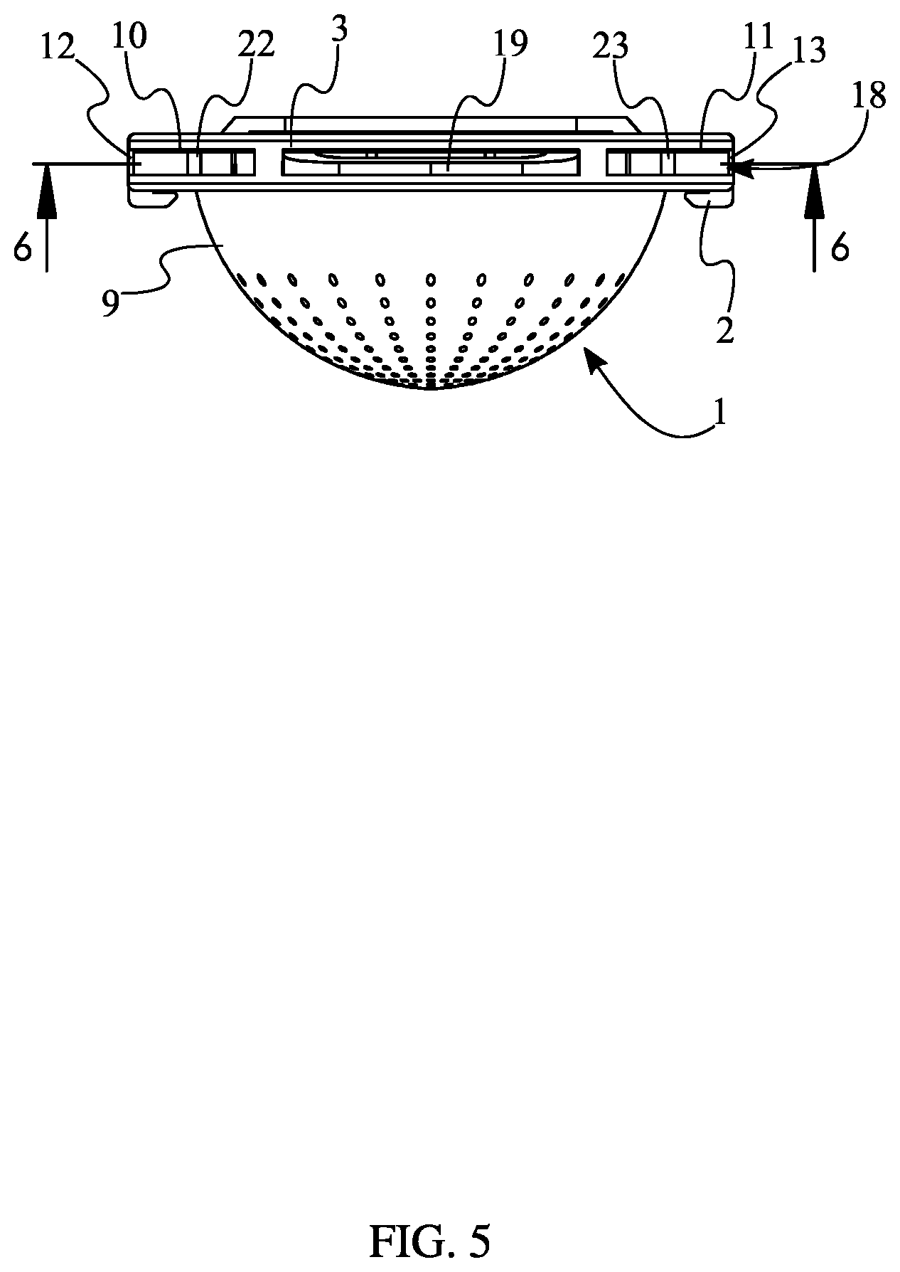 Patent US11774604 Figure 5 – Wearable radon detector