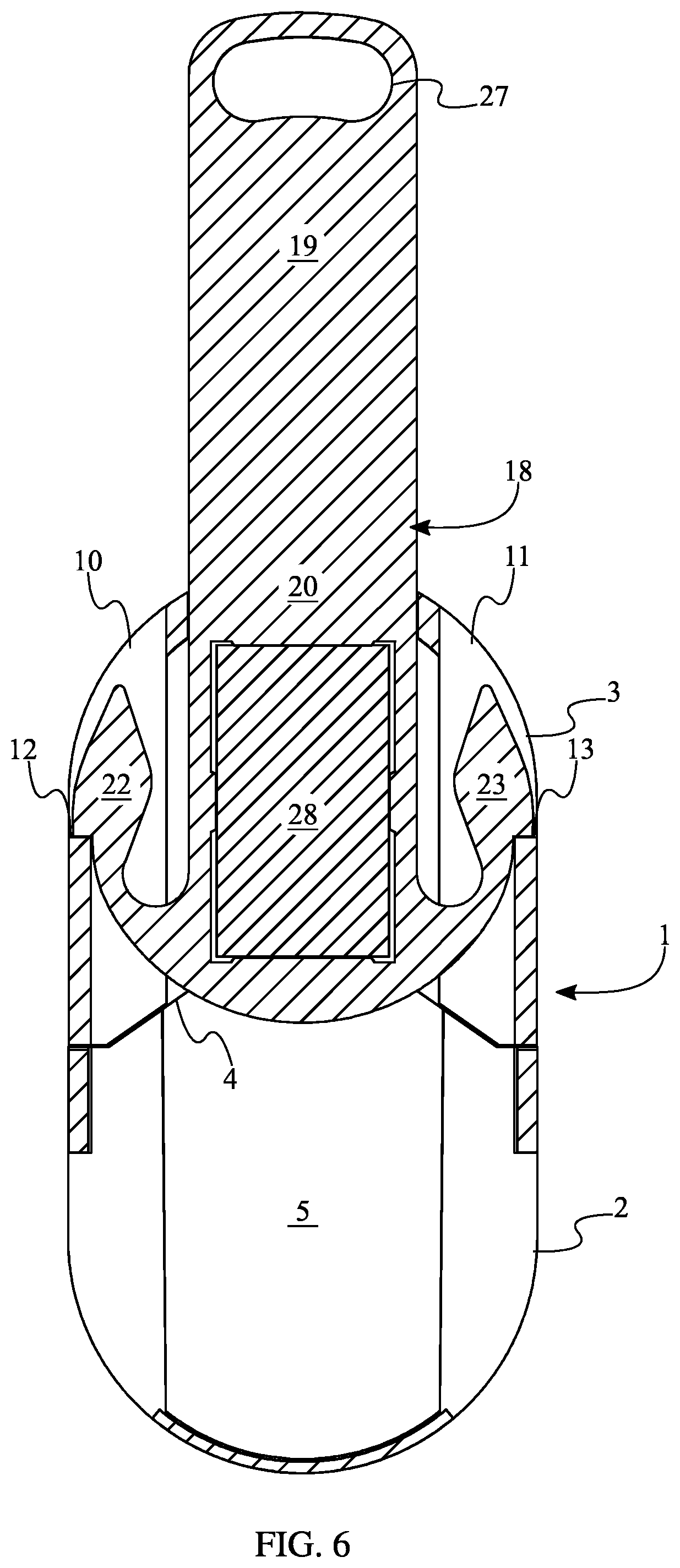 Patent US11774604 Figure 6 – Wearable radon detector