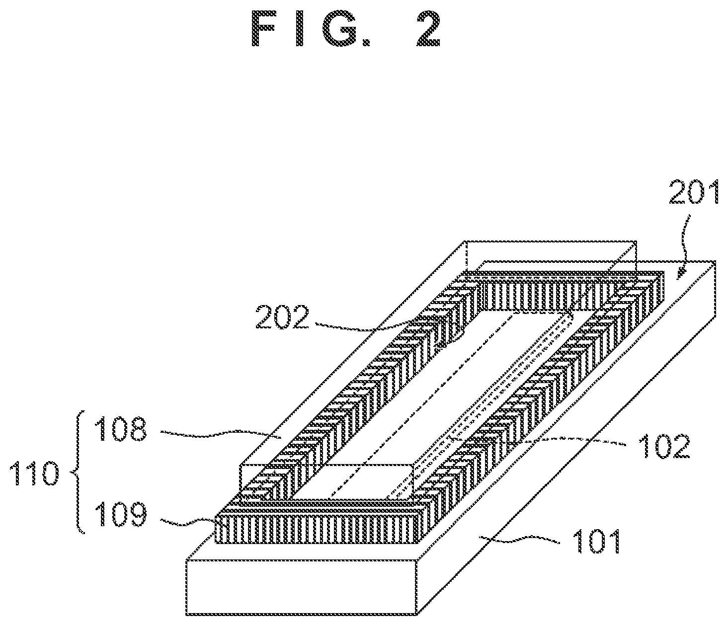 Patent US11774606 Figure 2 – Electromagnetic wave detector, electromagnetic wave detection apparatus, inspection apparatus, and circuit board