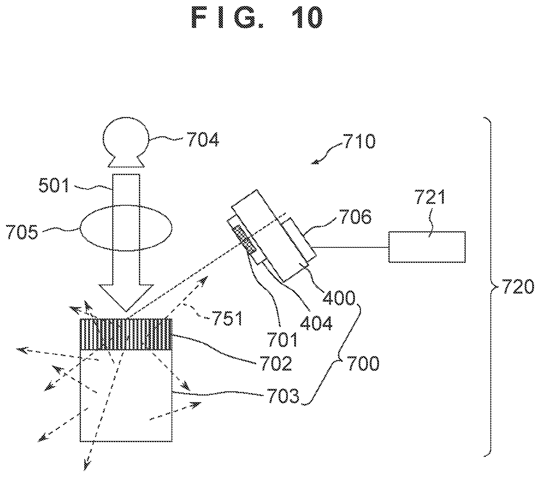 Patent US11774606 Figure 14 – Electromagnetic wave detector, electromagnetic wave detection apparatus, inspection apparatus, and circuit board