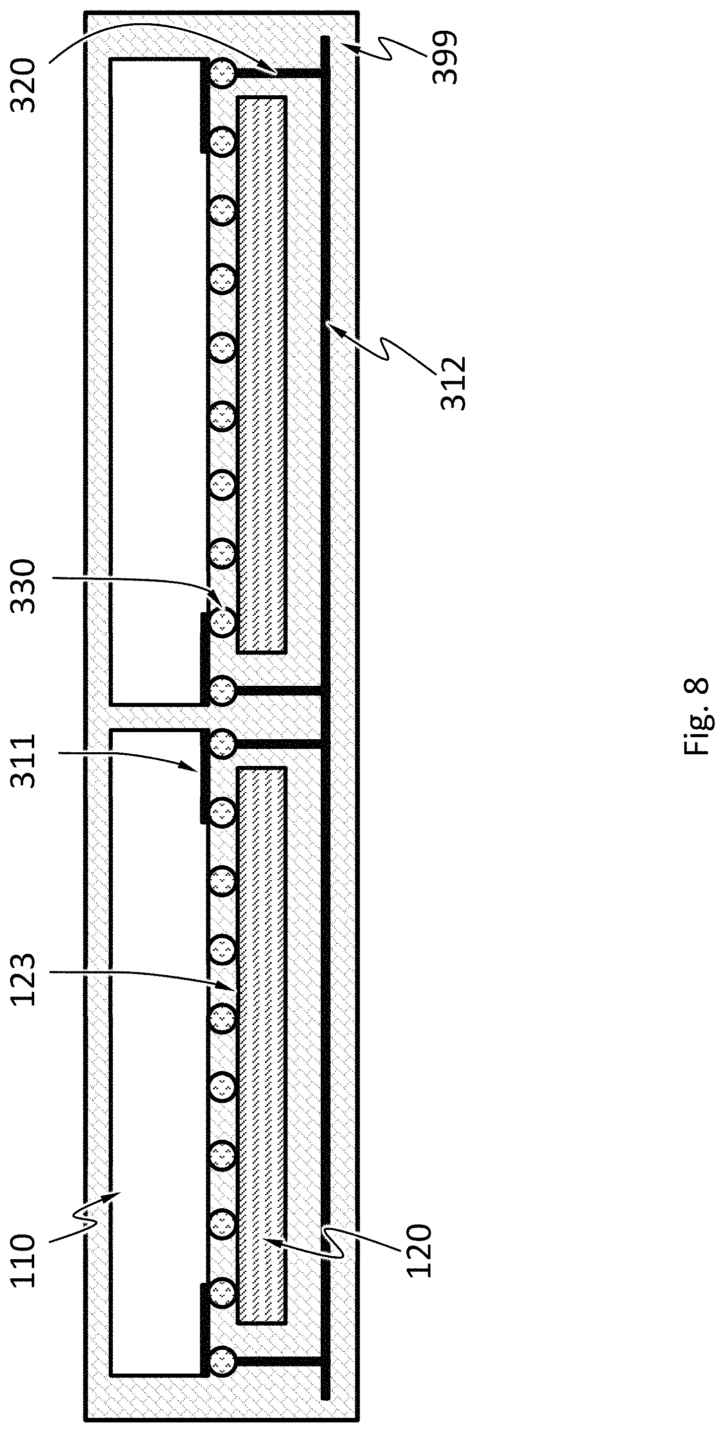 Patent US11774609 Figure 17 – Packaging of semiconductor x-ray detectors