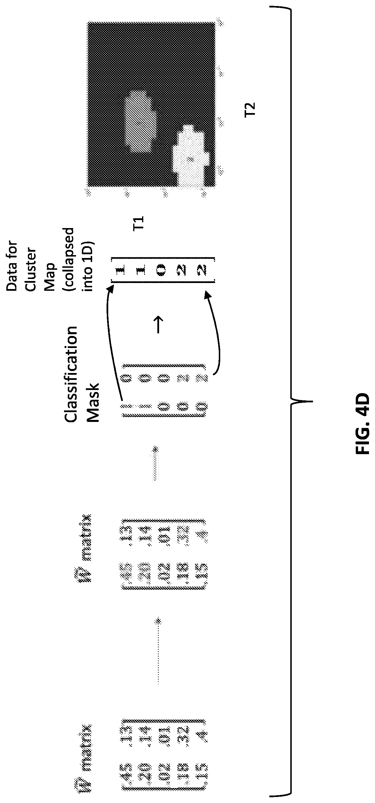 Patent US11774621 Figure 11 – Methods for determining fluid volumes from NMR T1-T2 log data