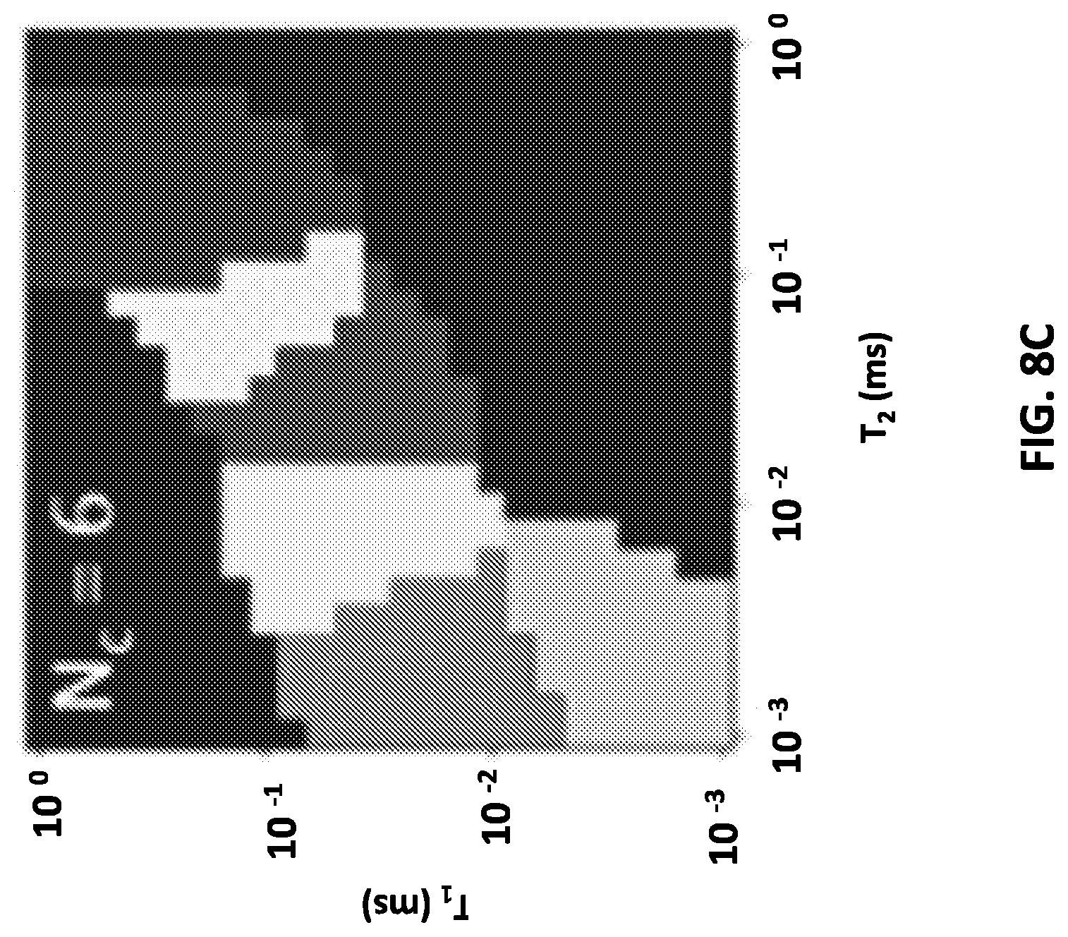 Patent US11774621 Figure 20 – Methods for determining fluid volumes from NMR T1-T2 log data