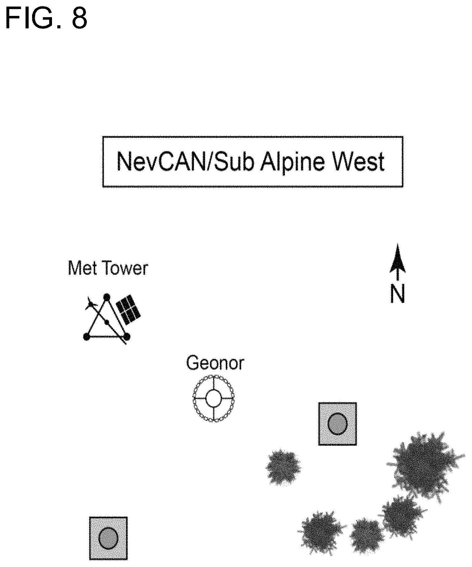 Patent US11774634 Figure 8 – Systems and methods for determining snowpack characteristics