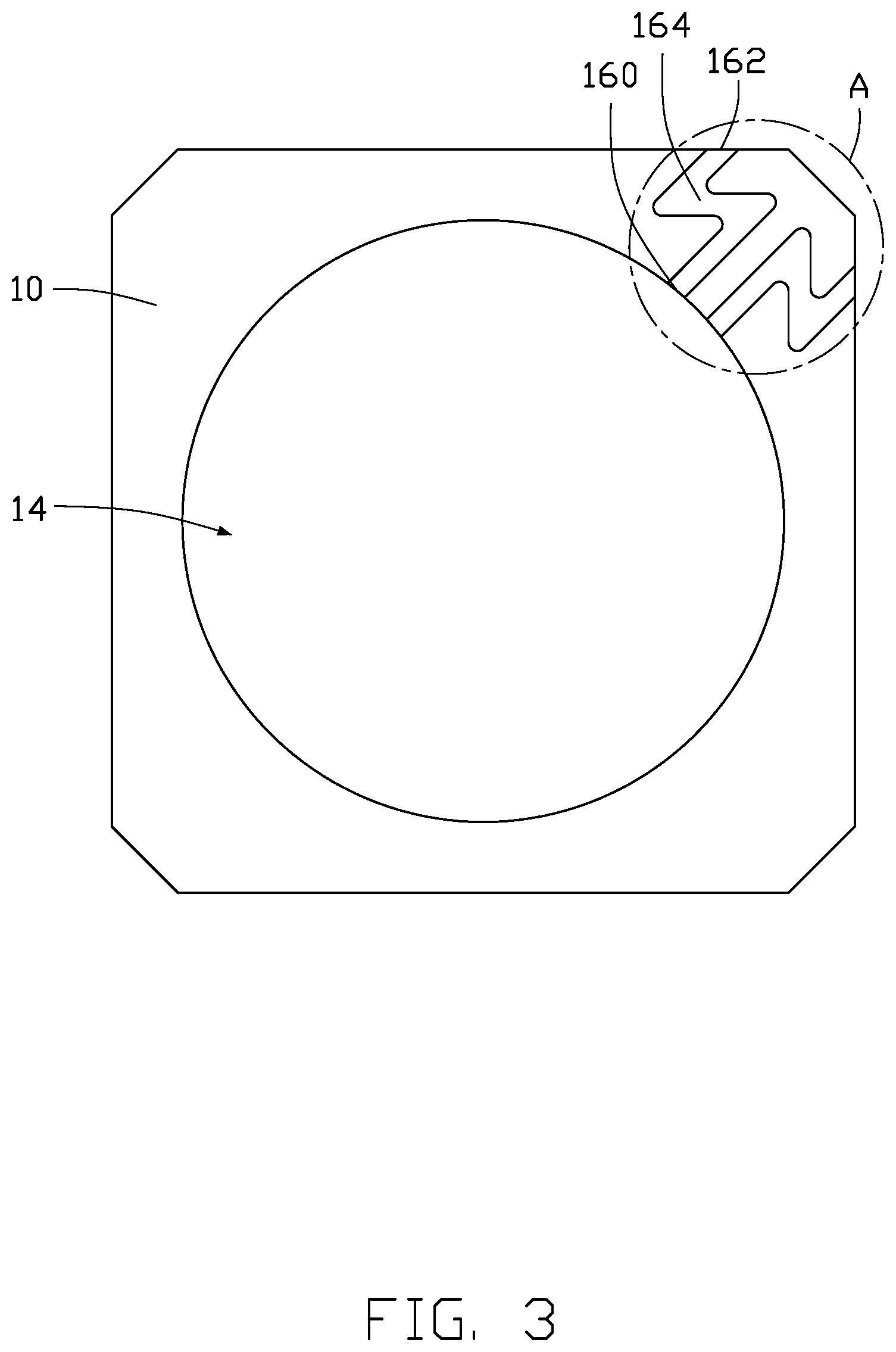 Patent US11774638 Figure 3 – Lens protection structure and electronic device having lens protection structure