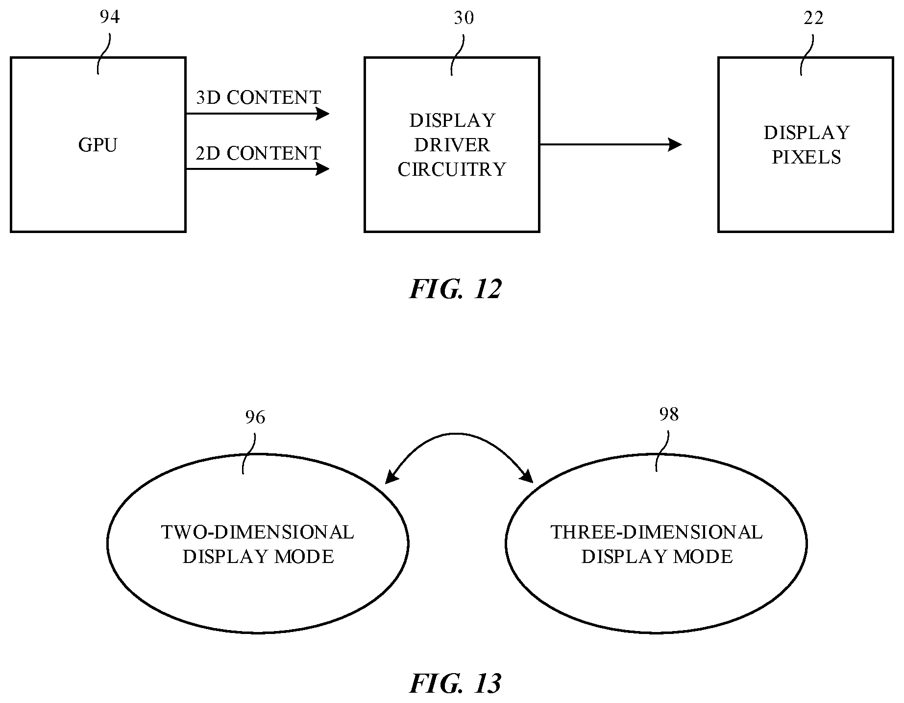 Patent US11774641 Figure 12 – Pixel arrangements for electronic device displays