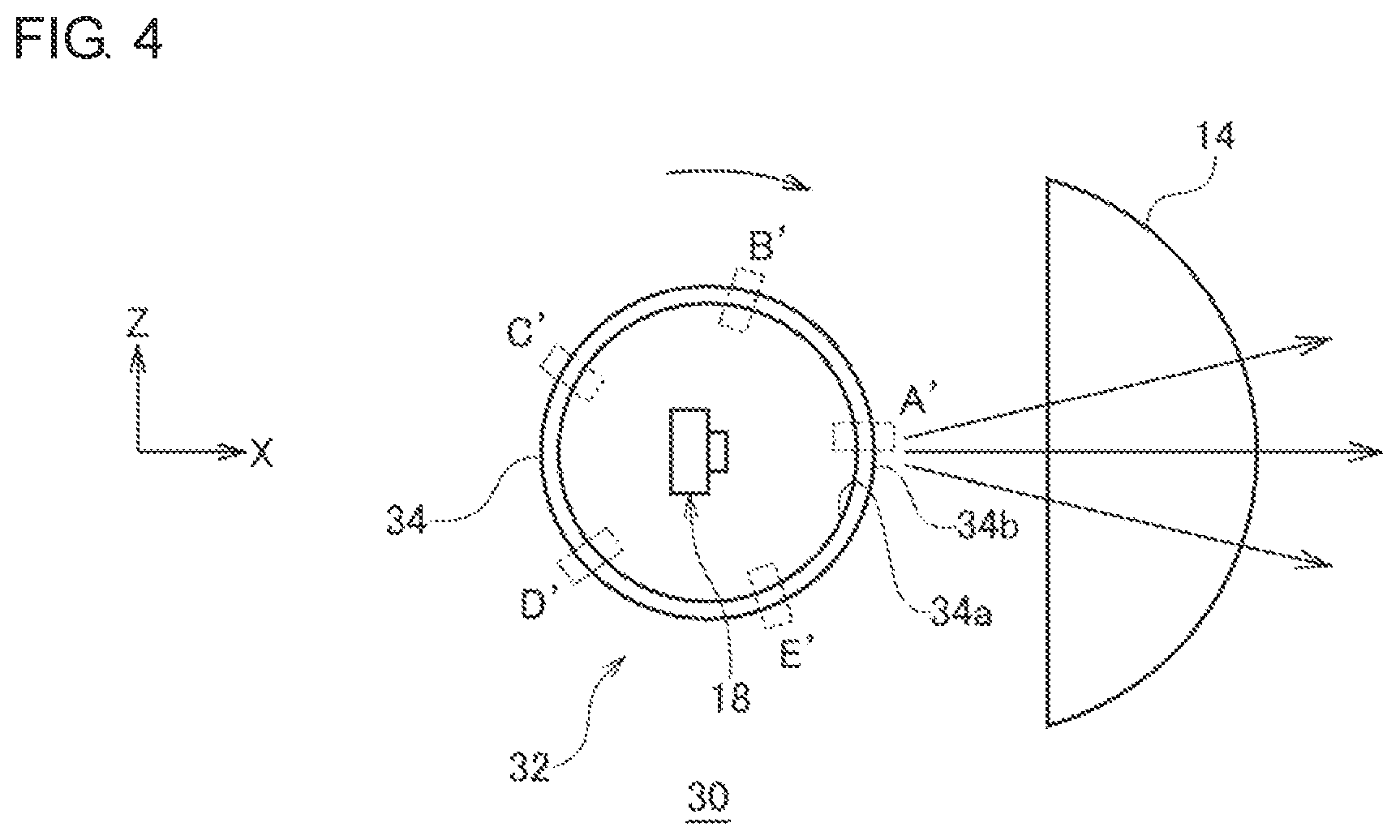 Patent US11774643 Figure 4 – Optical unit
