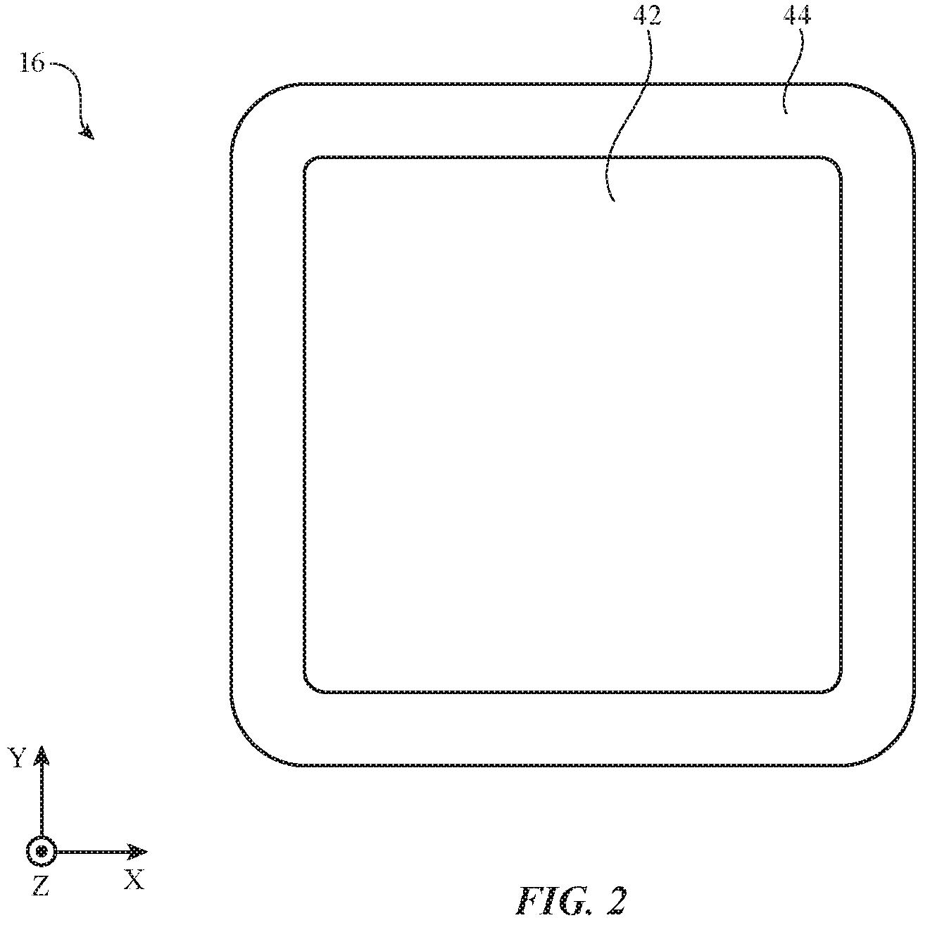 Patent US11774644 Figure 2 – Electronic devices with image transport layers having light absorbing material