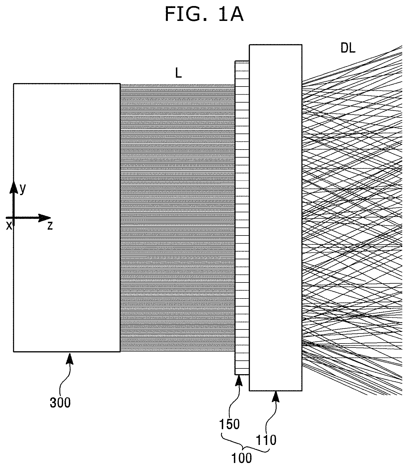 Patent US11774645 Figure 1 – Diffuser having asymmetric light output pattern and method of manufacturing same