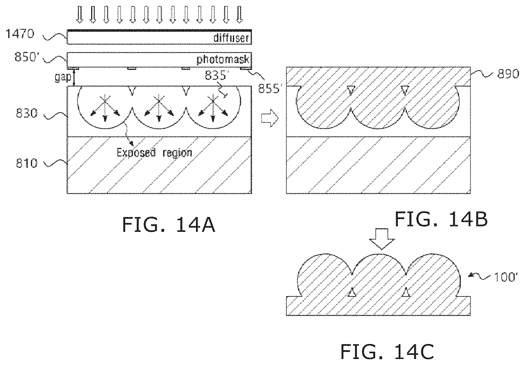 Patent US11774645 Figure 15 – Diffuser having asymmetric light output pattern and method of manufacturing same