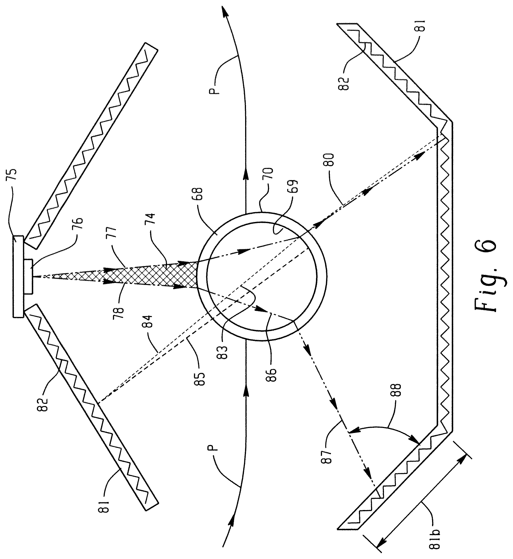 Patent US11774648 Figure 10 – Corner-cube irradiation control