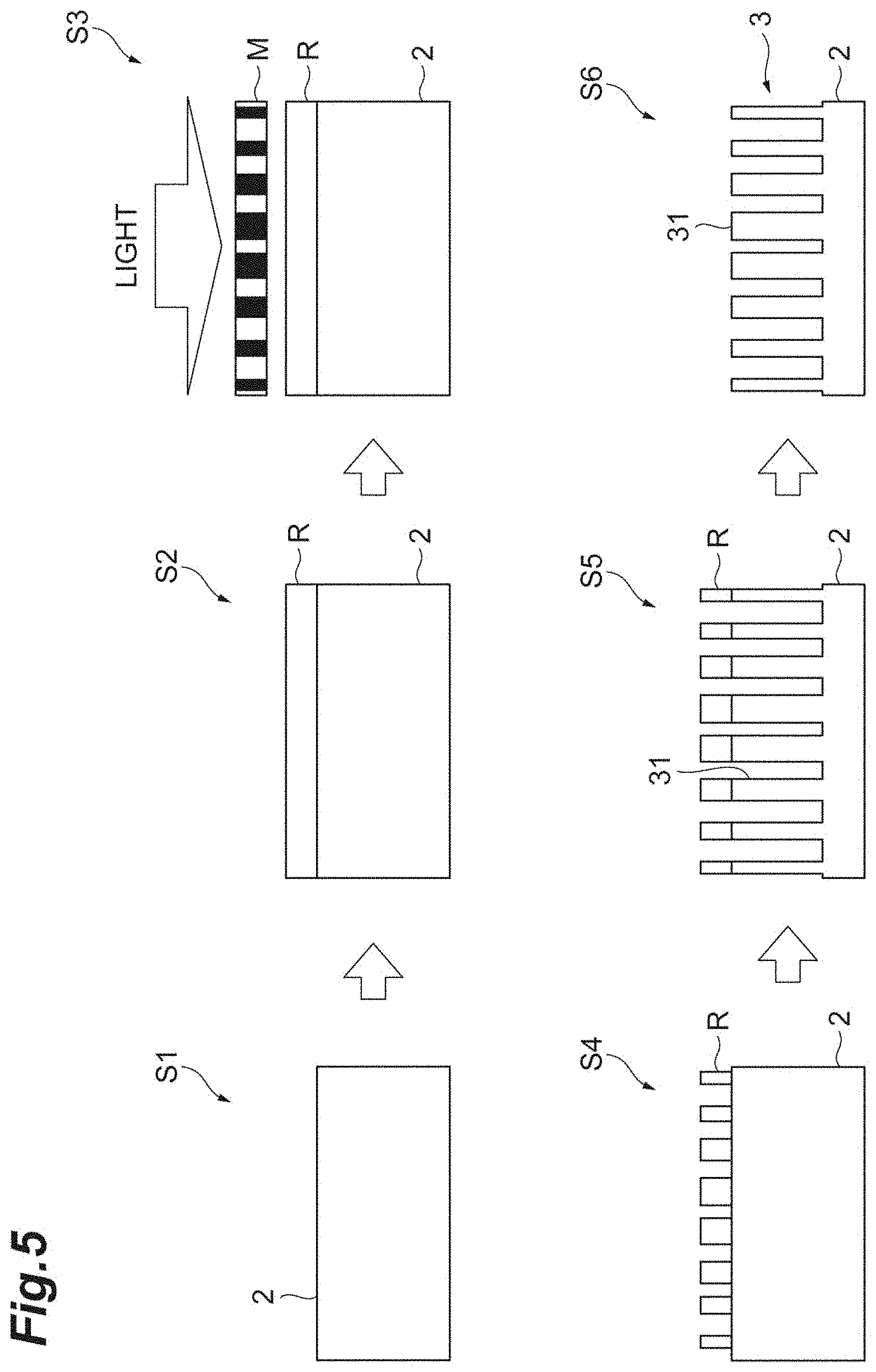 Patent US11774651 Figure 5 – Terahertz wave optical element and method for producing terahertz wave optical element