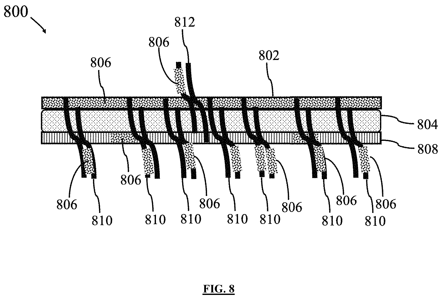 Patent US11774652 Figure 8 – Omni-spectral camouflage and thermoregulation composition