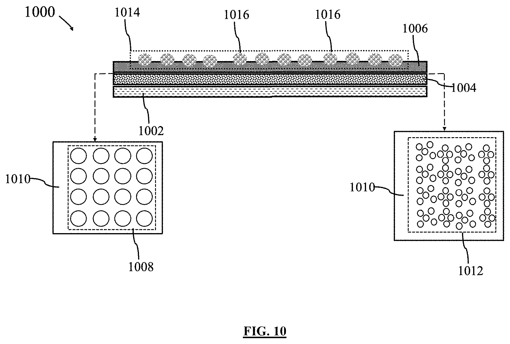 Patent US11774652 Figure 10 – Omni-spectral camouflage and thermoregulation composition