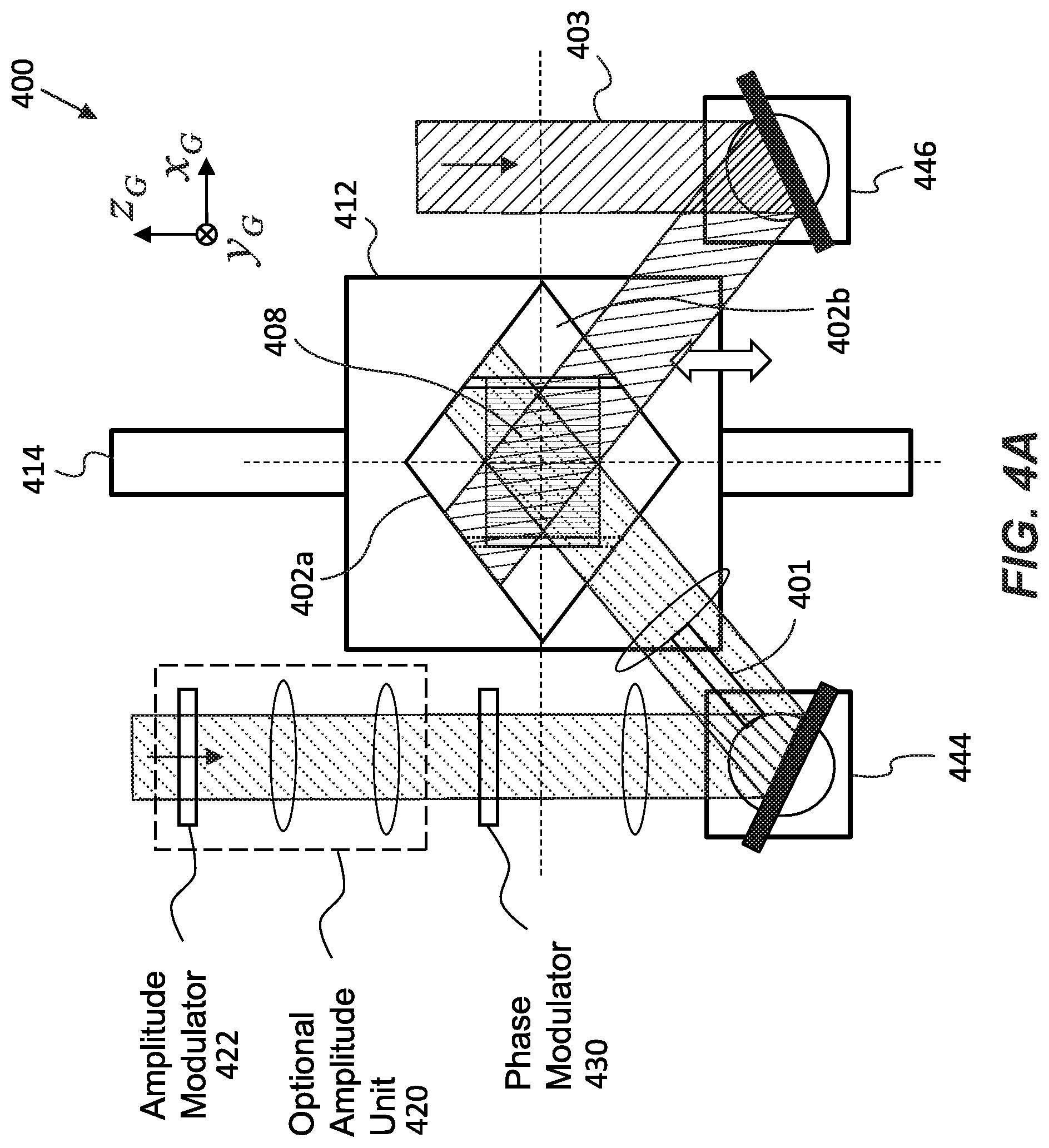Patent US11774657 Figure 8 – Spatially varying skew mirrors