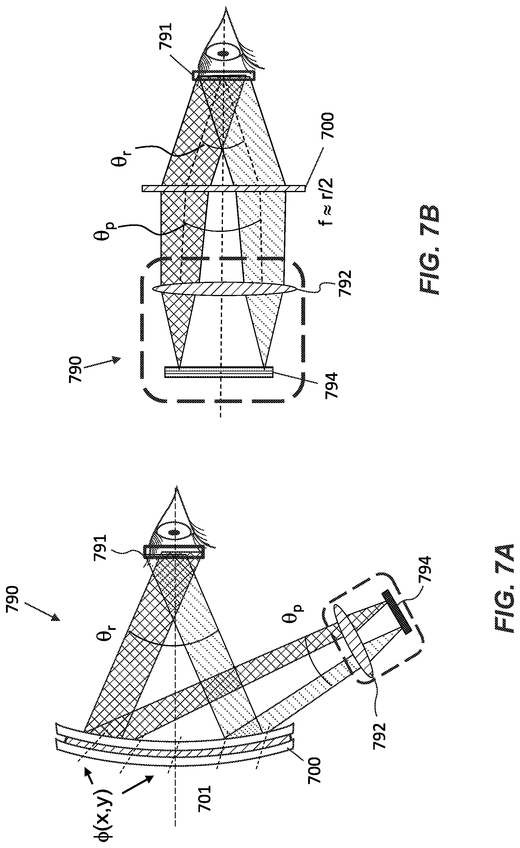 Patent US11774657 Figure 12 – Spatially varying skew mirrors