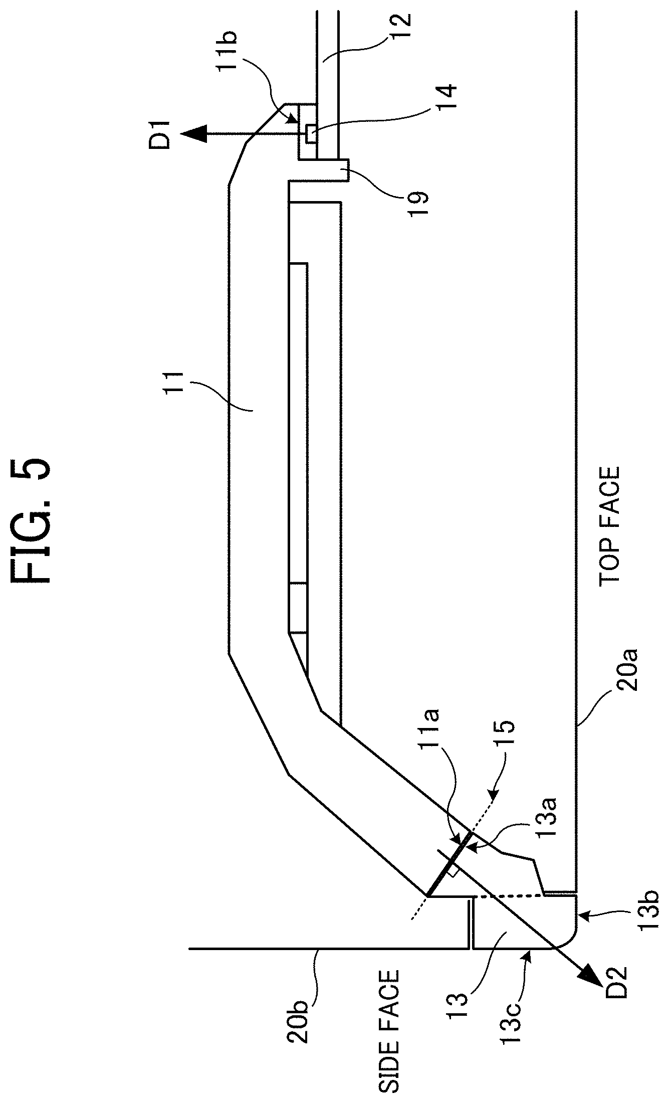 Patent US11774659 Figure 4 – Display device and image forming apparatus
