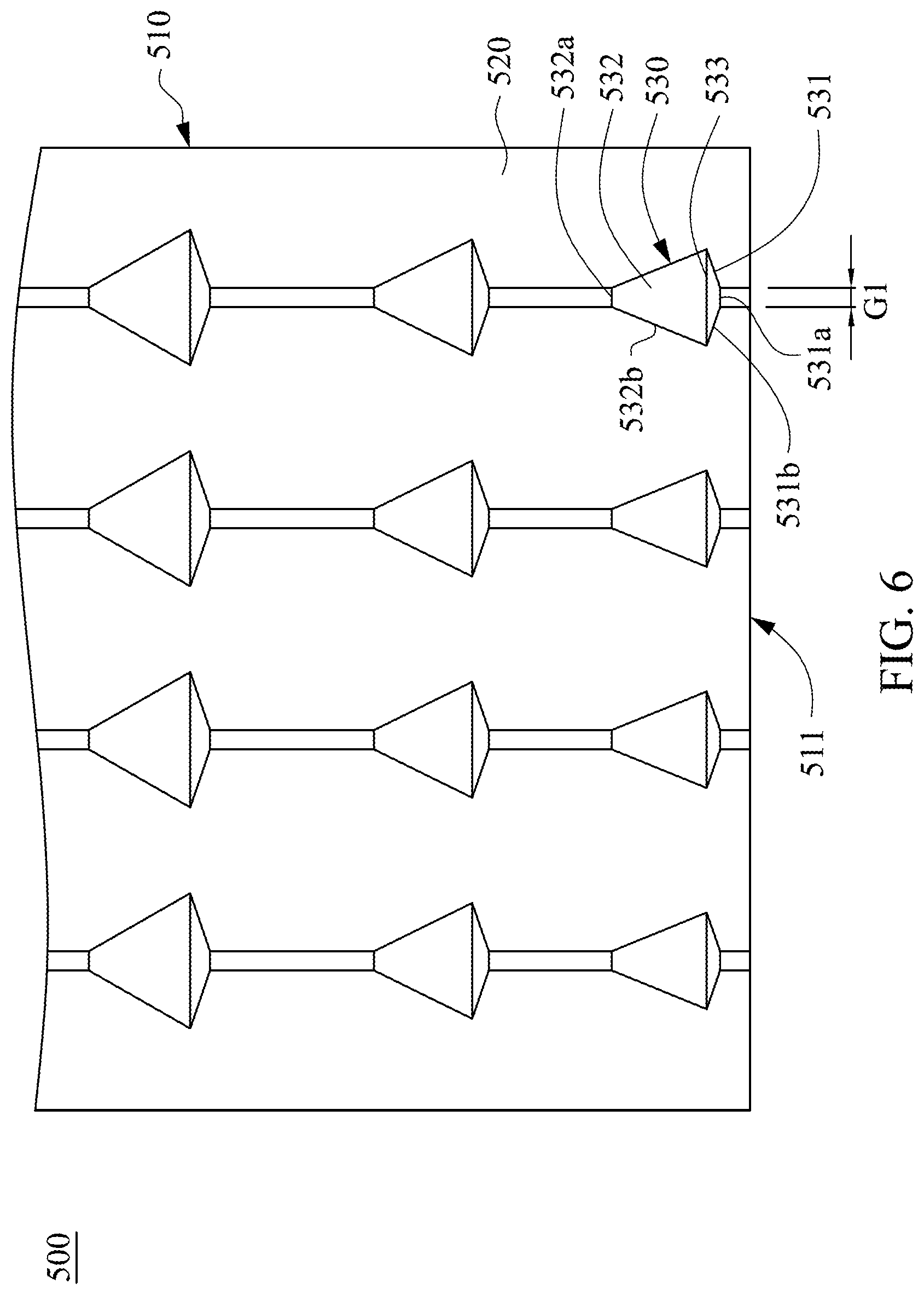 Patent US11774663 Figure 8 – Light guide plate, backlight module, and display device