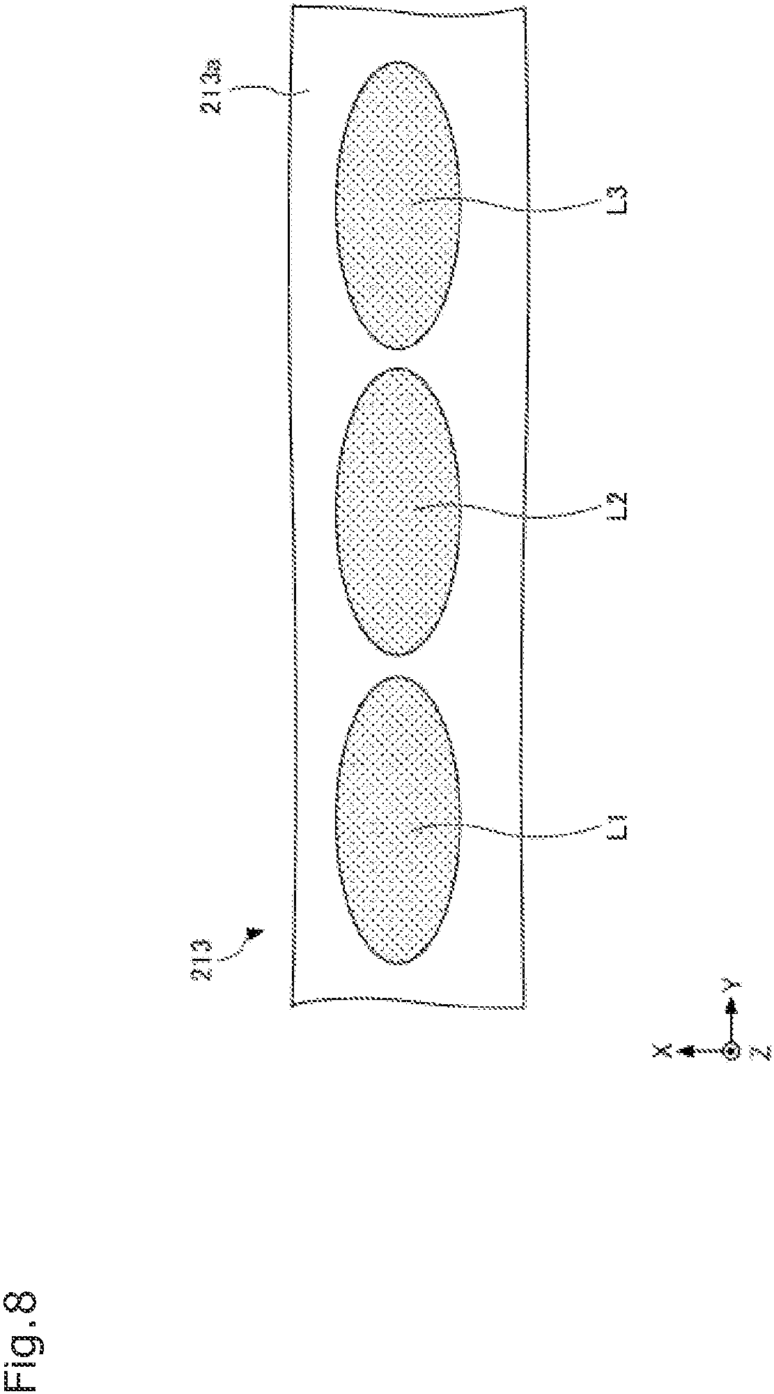 Patent US11774666 Figure 8 – Light-emitting device and light-emitting module