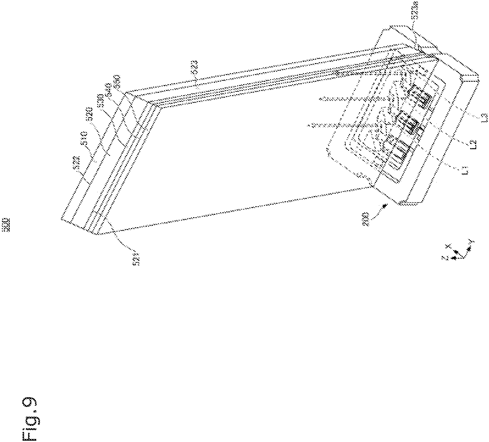 Patent US11774666 Figure 9 – Light-emitting device and light-emitting module