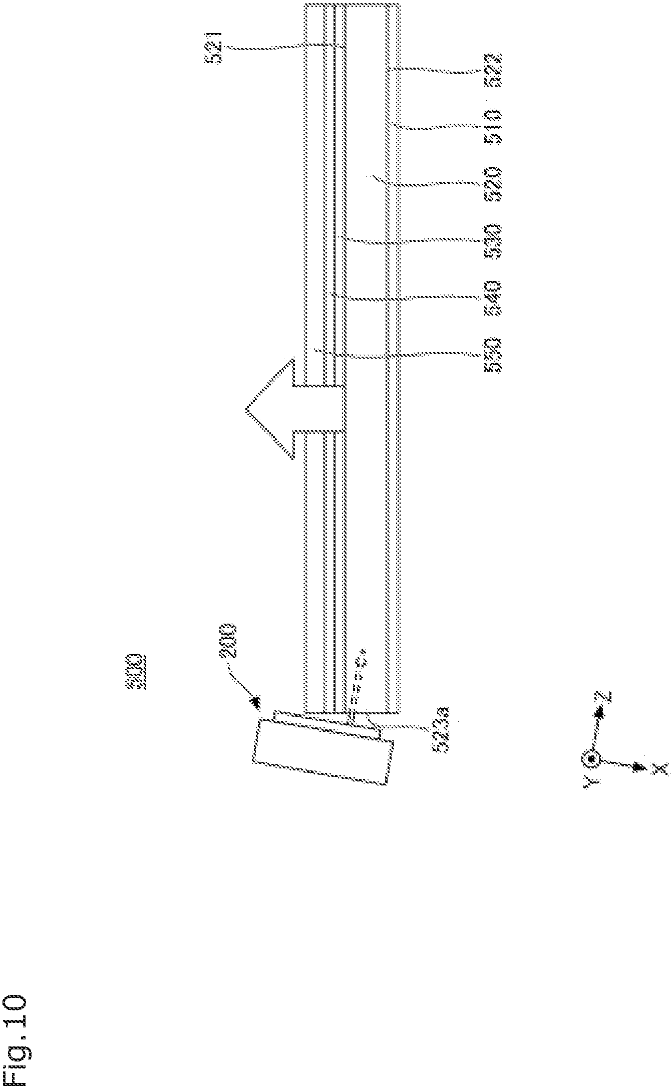 Patent US11774666 Figure 10 – Light-emitting device and light-emitting module
