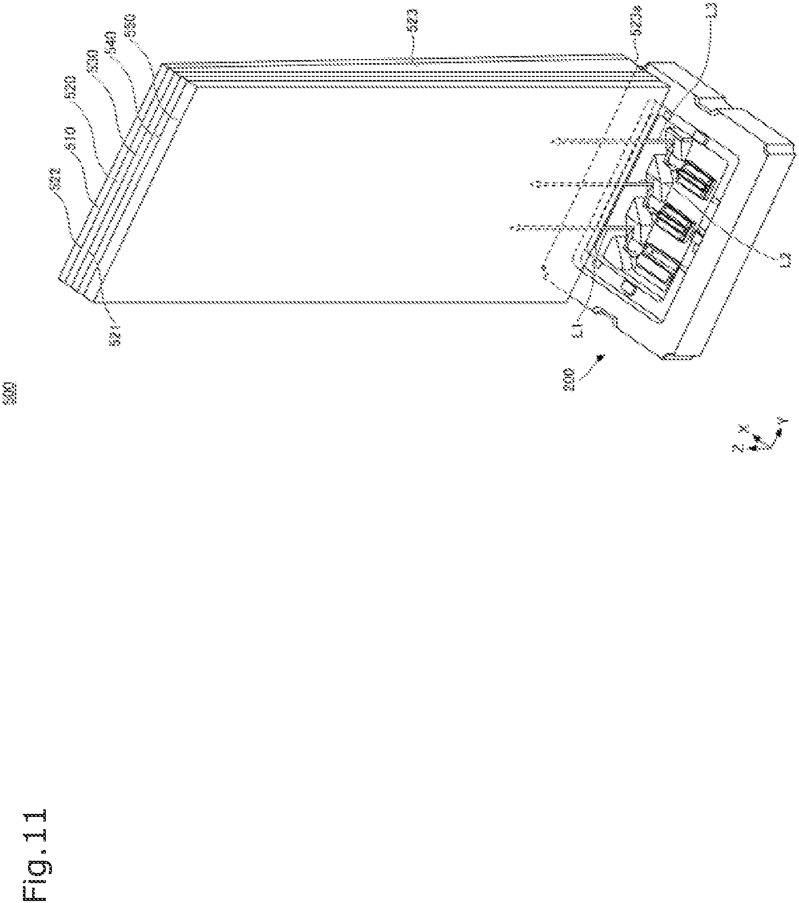 Patent US11774666 Figure 11 – Light-emitting device and light-emitting module
