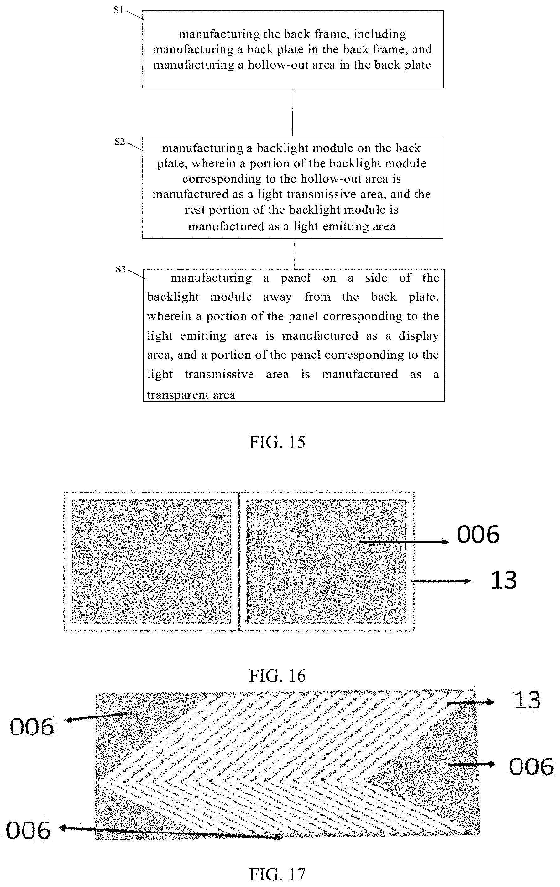 Patent US11774670 Figure 7 – Display panel, method for manufacturing a display panel and display device