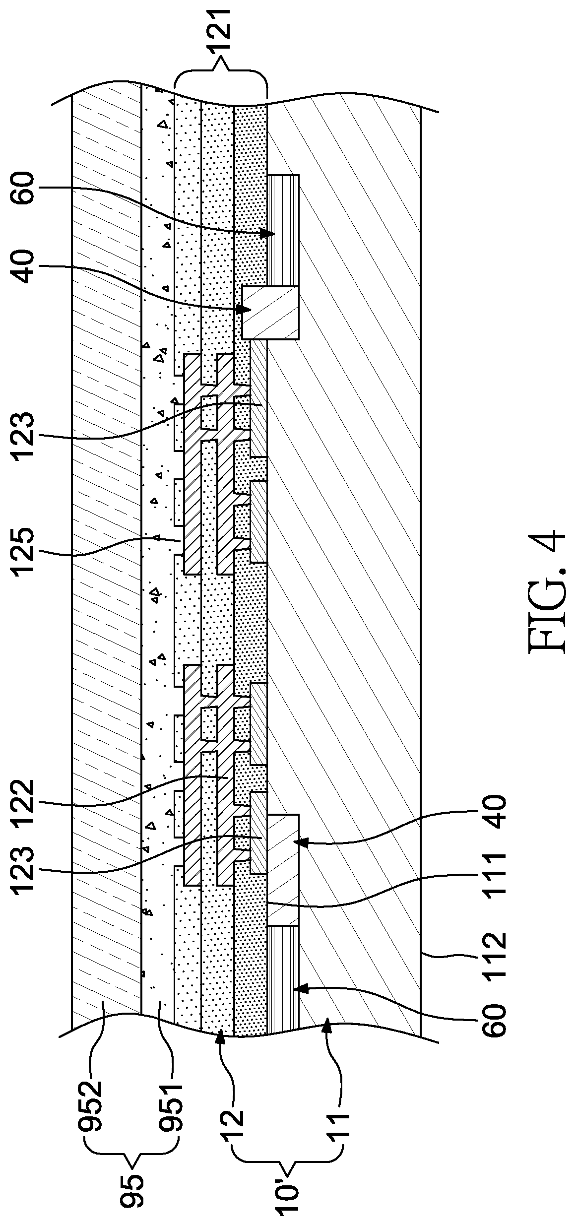 Patent US11774673 Figure 4 – Optical communication package structure and method for manufacturing the same