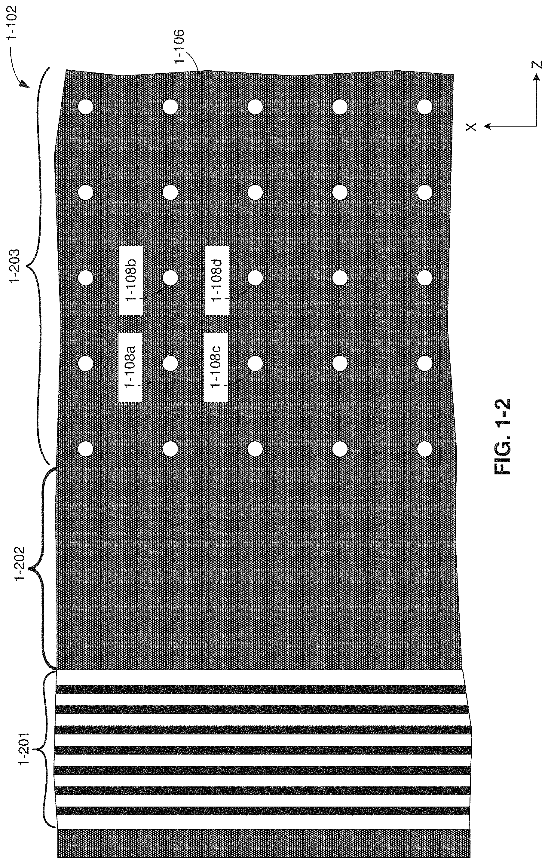 Patent US11774674 Figure 2 – Optical waveguides and couplers for delivering light to an array of photonic elements