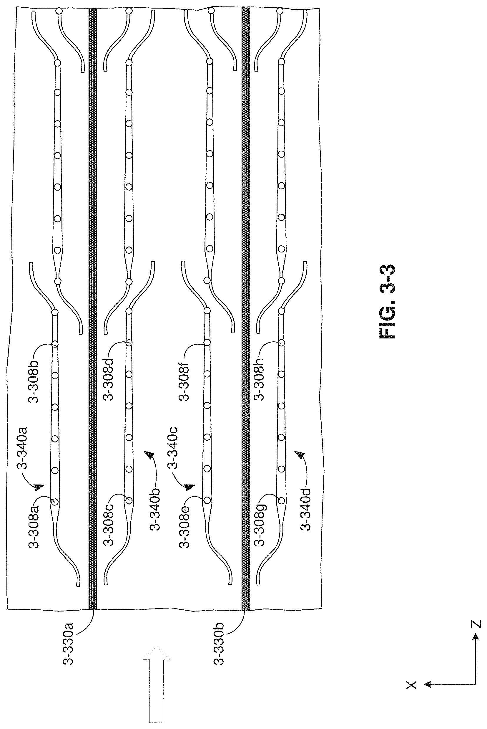 Patent US11774674 Figure 9 – Optical waveguides and couplers for delivering light to an array of photonic elements