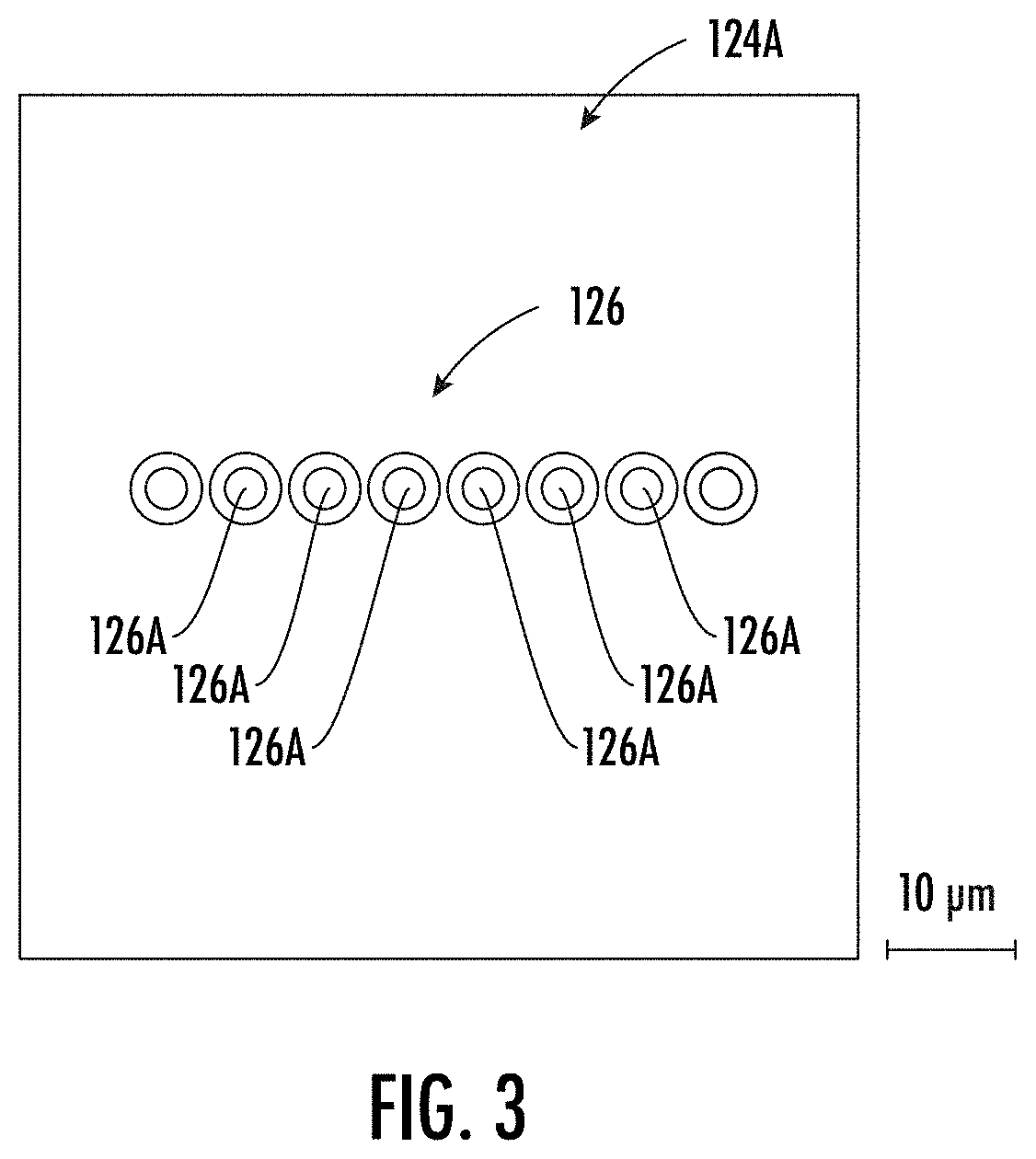 Patent US11774676 Figure 3 – Laser-cleaving of an optical fiber array with controlled cleaving angle