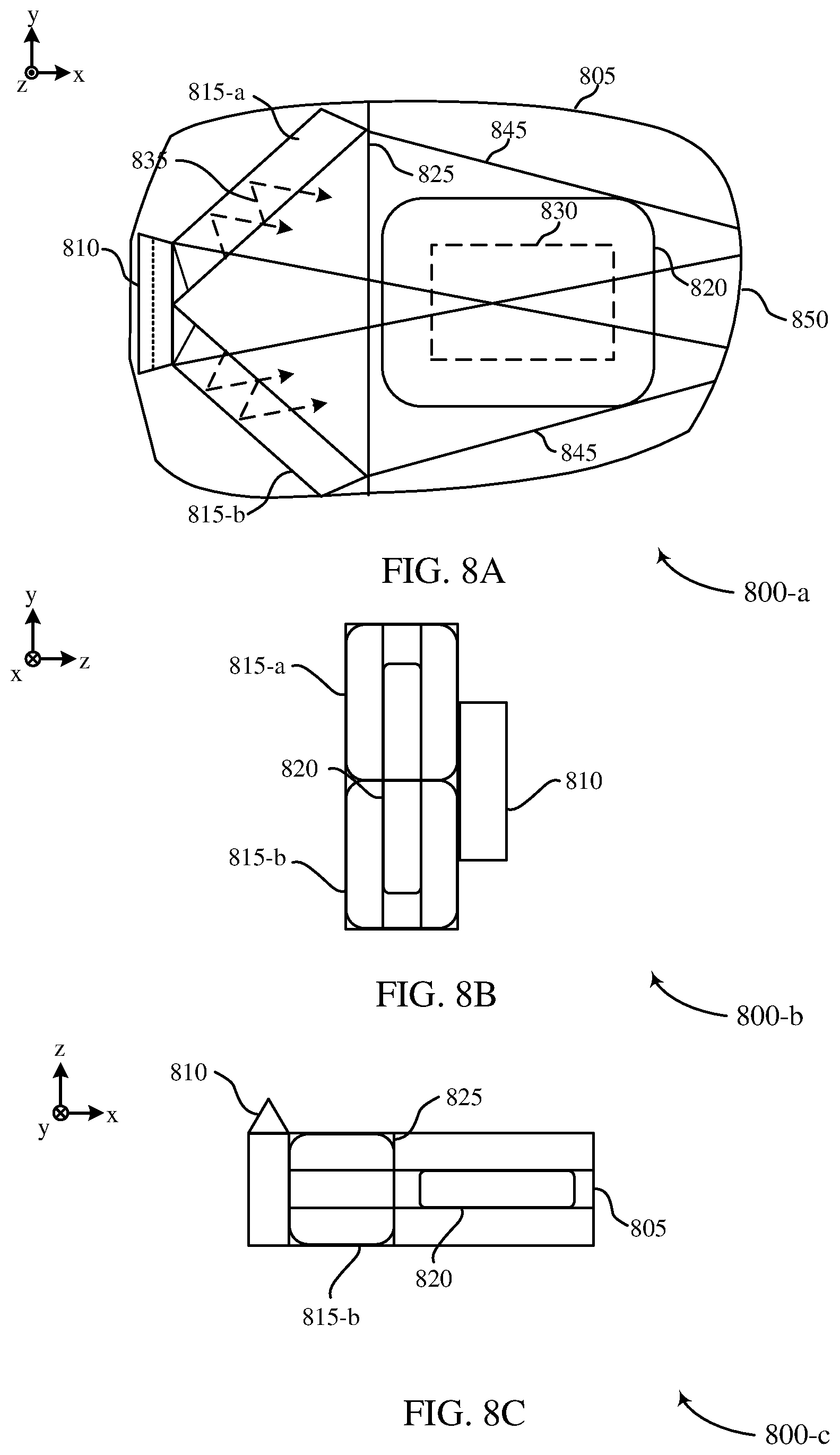 Patent US11774681 Figure 8 – Ducted pupil expansion