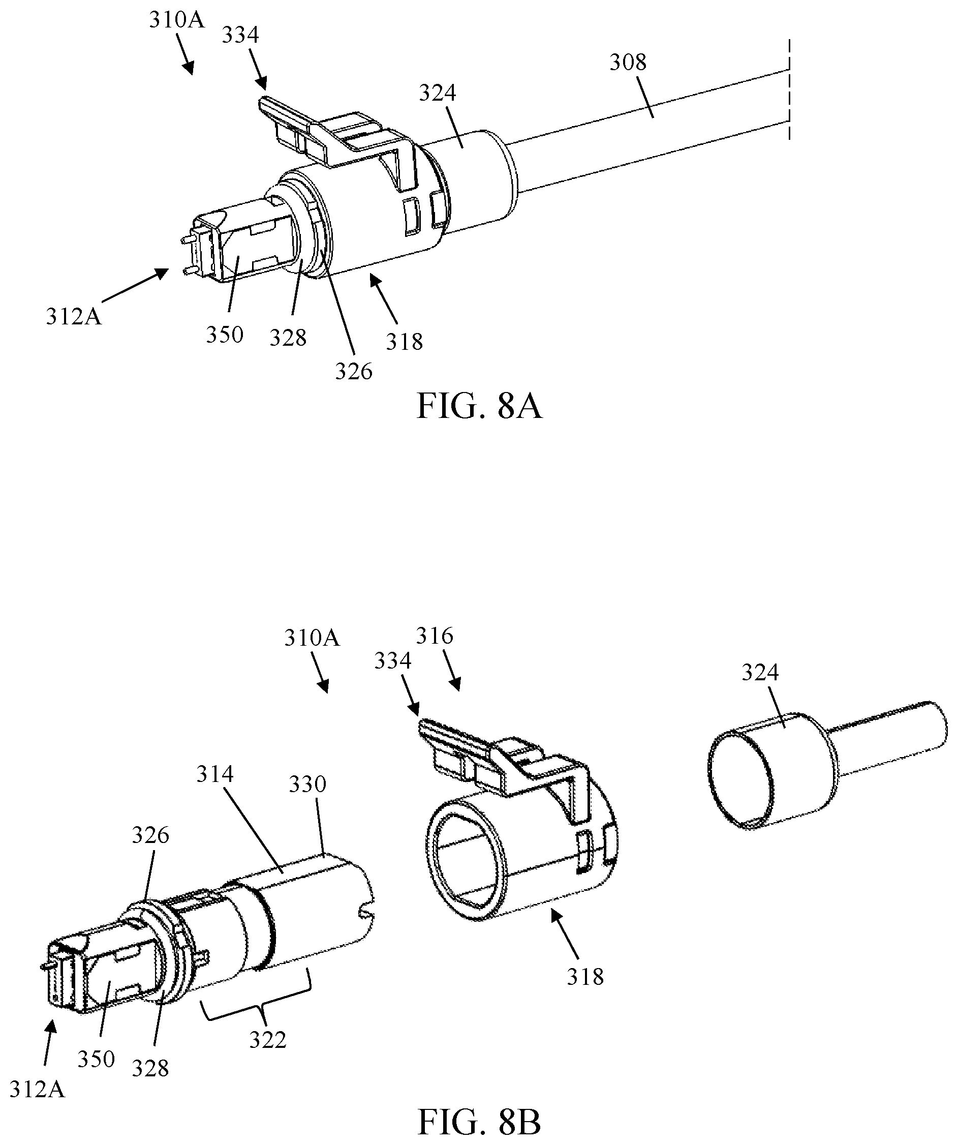 Patent US11774682 Figure 5 – Multiport assembly and associated components