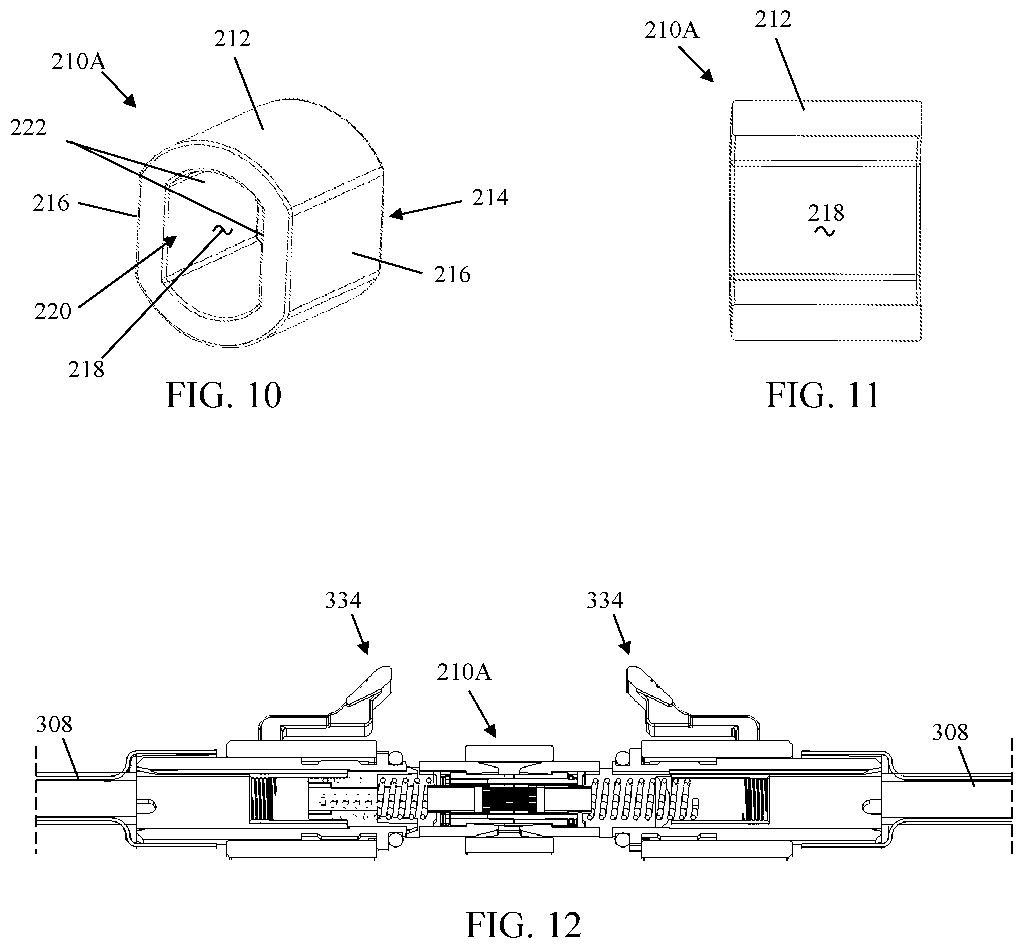 Patent US11774682 Figure 7 – Multiport assembly and associated components