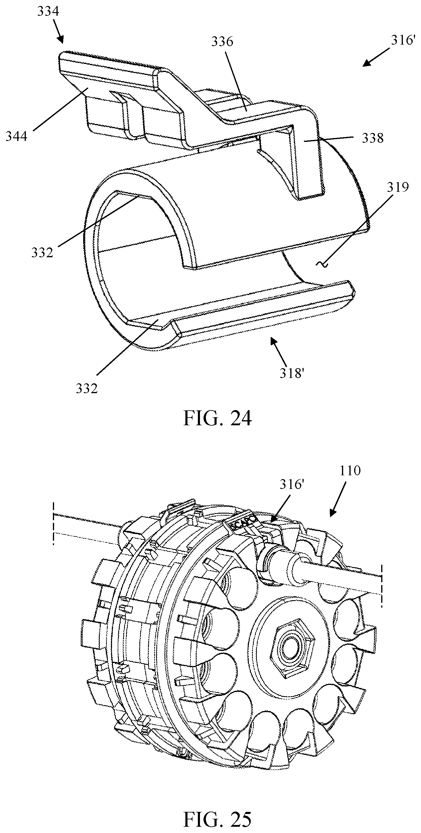 Patent US11774682 Figure 12 – Multiport assembly and associated components