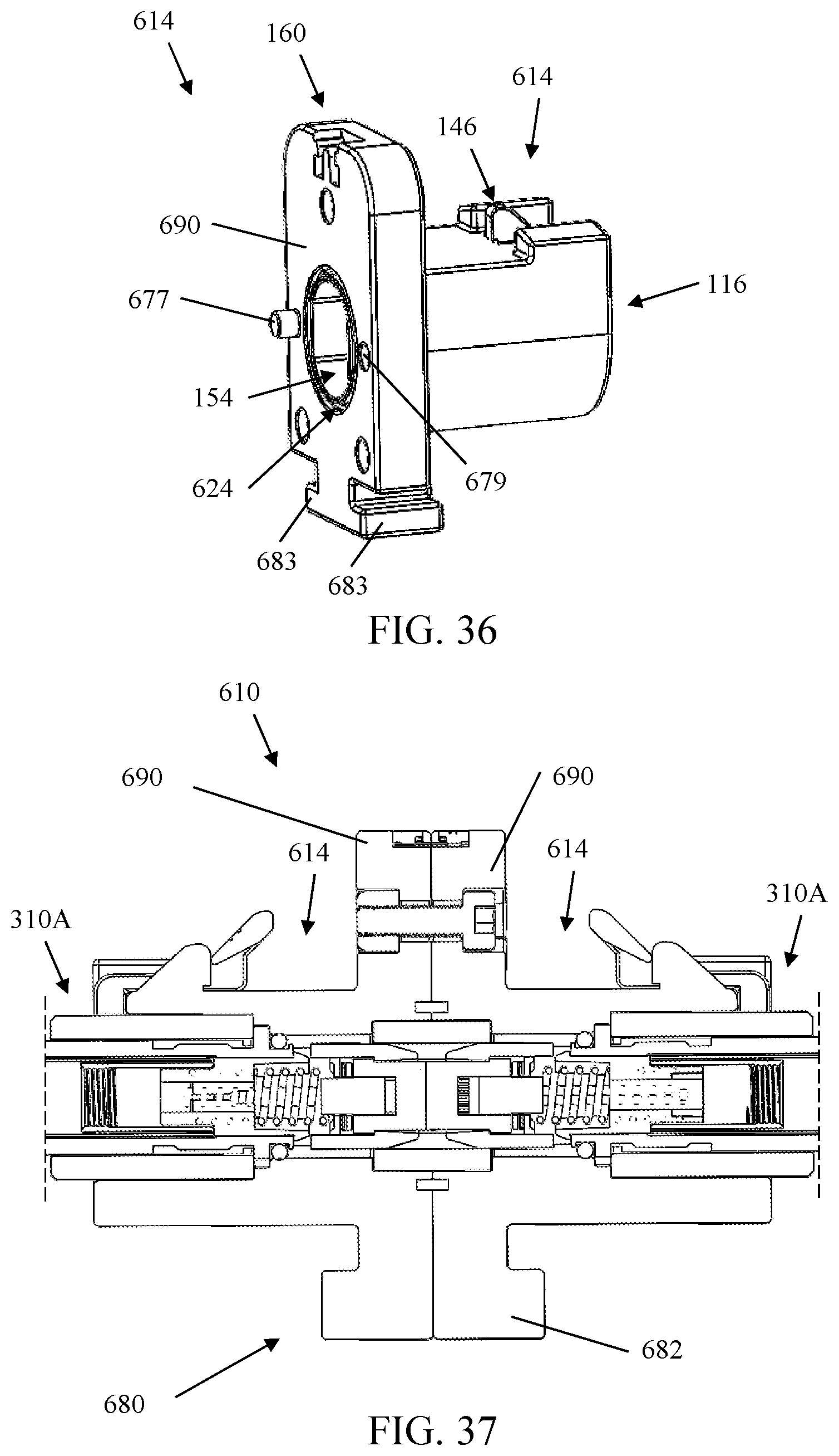 Patent US11774682 Figure 18 – Multiport assembly and associated components