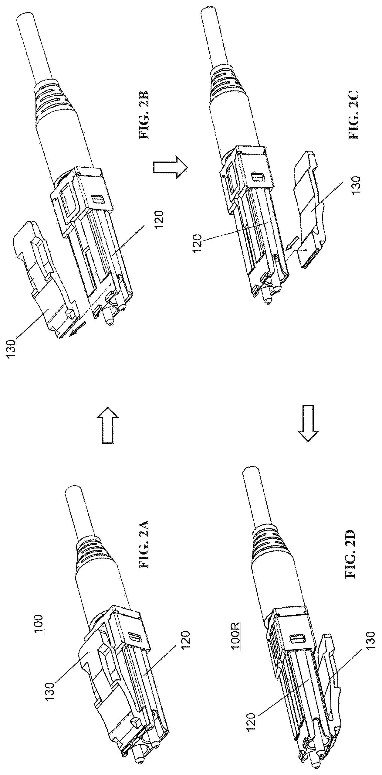 Patent US11774685 Figure 2 – Adapter for optical connectors