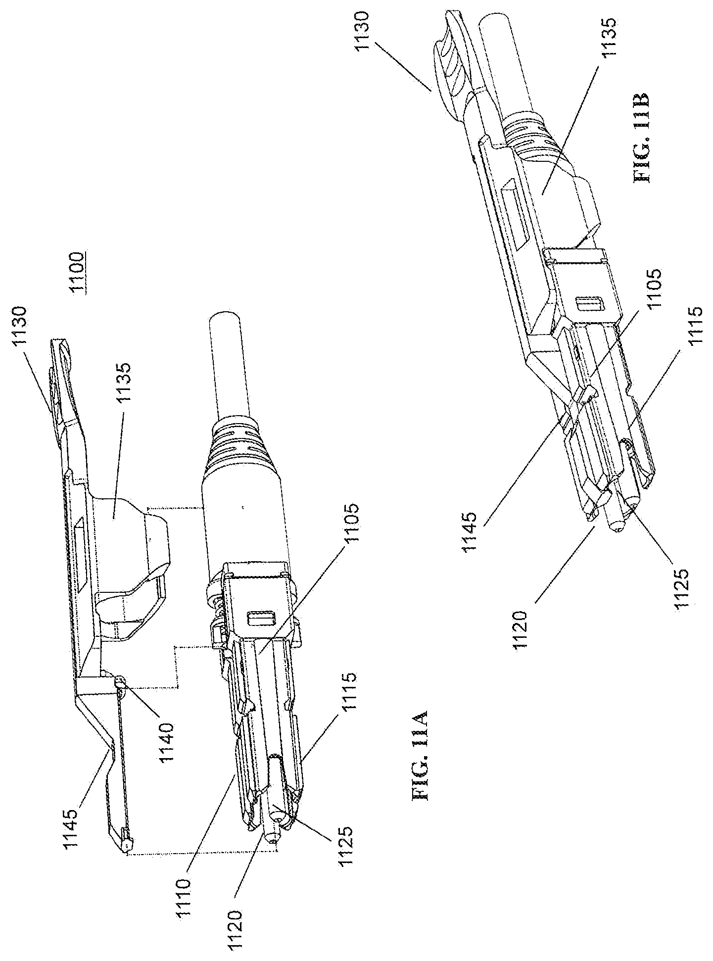 Patent US11774685 Figure 11 – Adapter for optical connectors