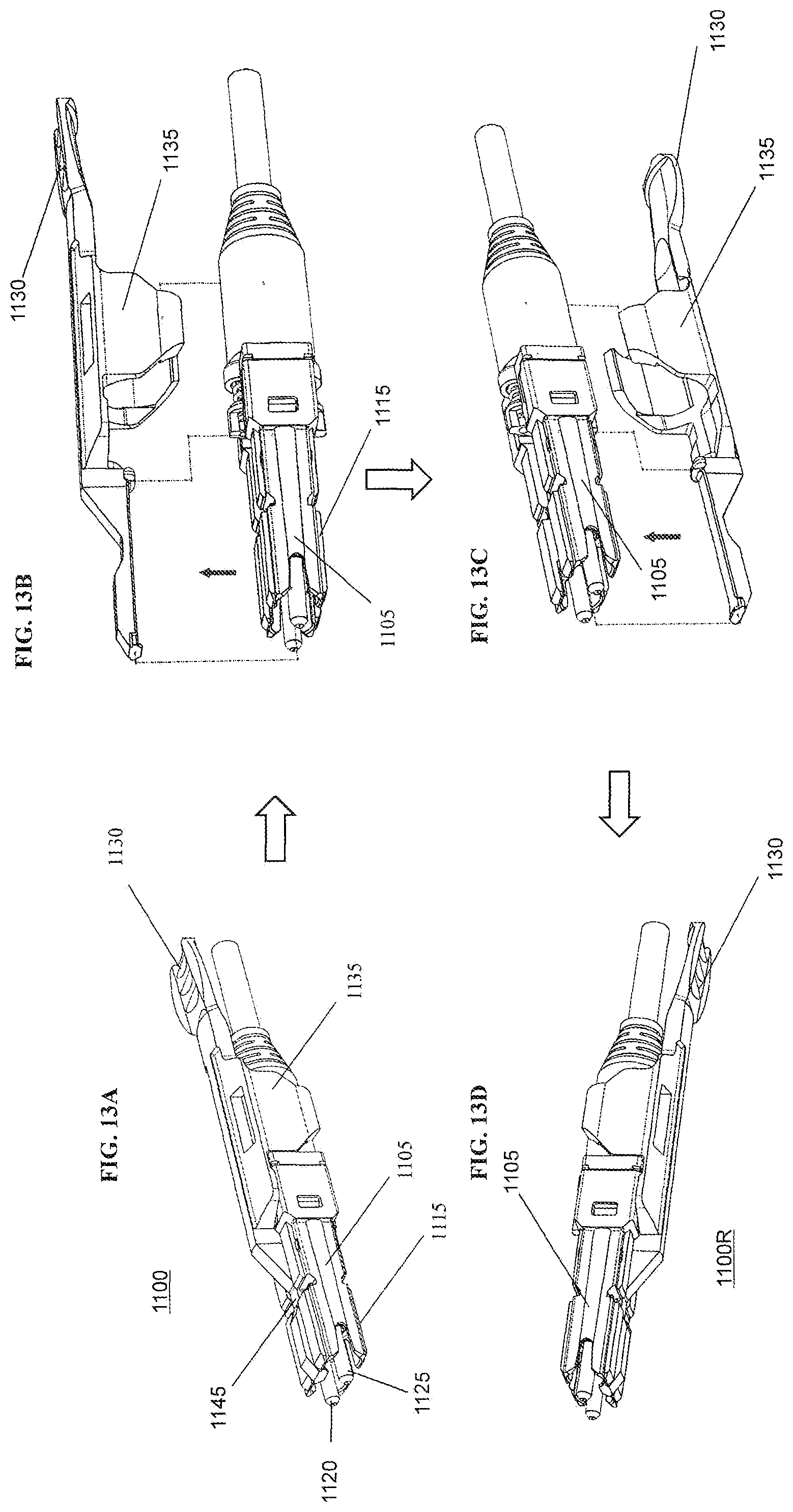 Patent US11774685 Figure 13 – Adapter for optical connectors