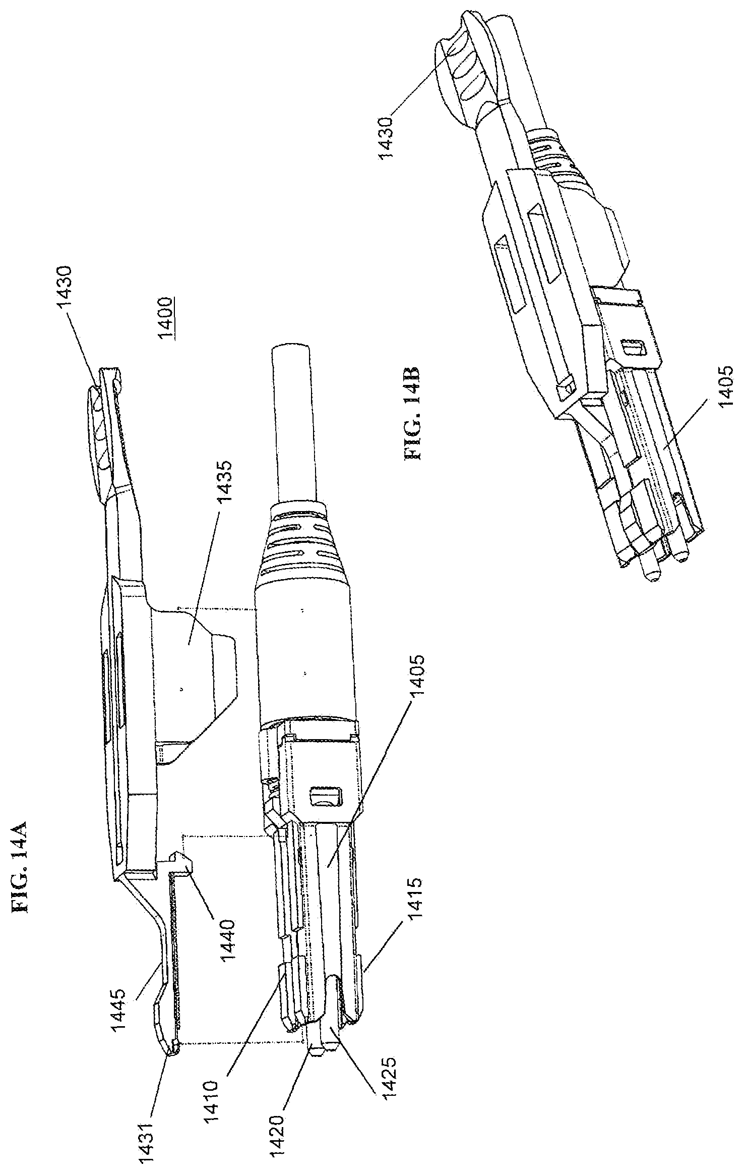 Patent US11774685 Figure 14 – Adapter for optical connectors
