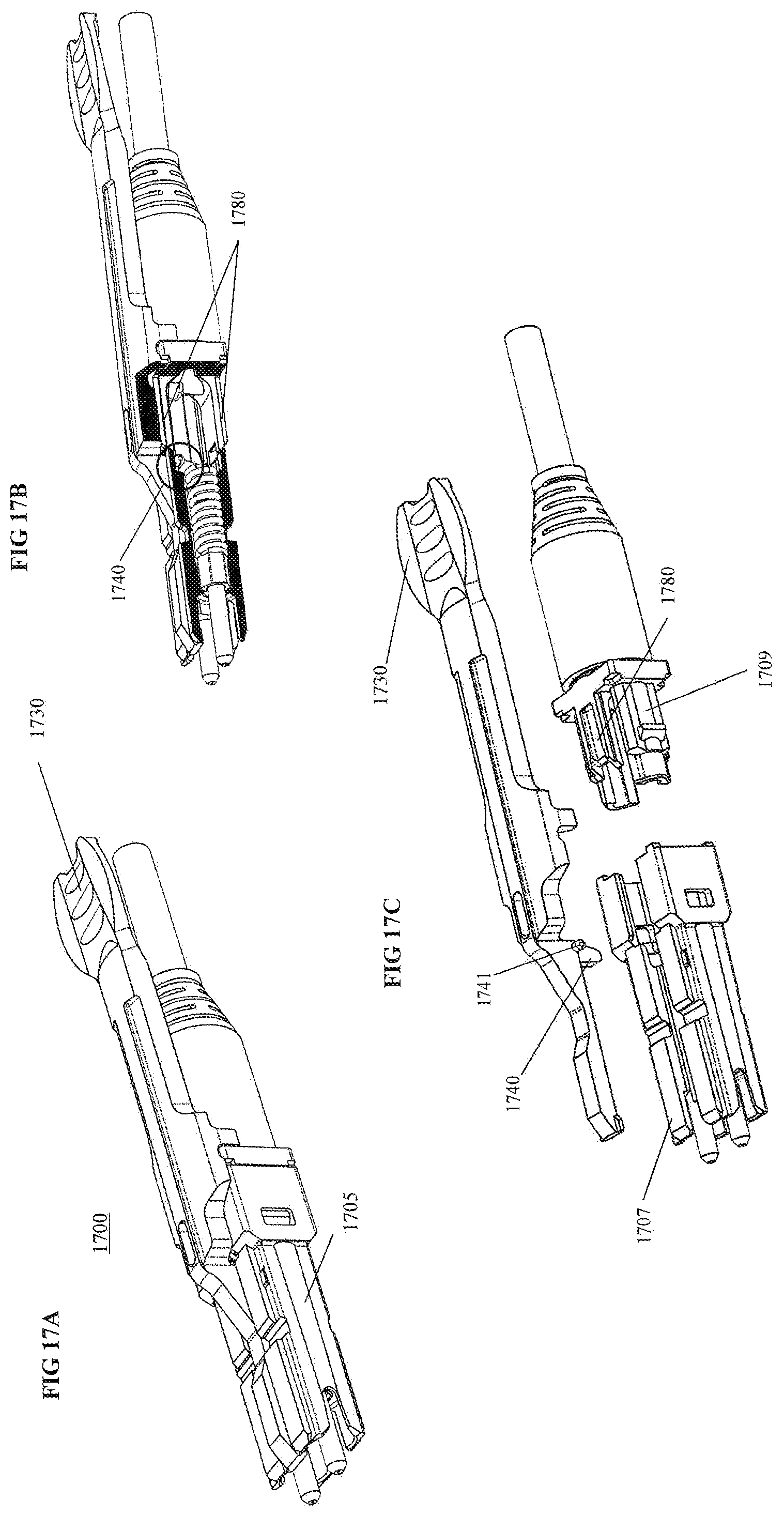 Patent US11774685 Figure 17 – Adapter for optical connectors