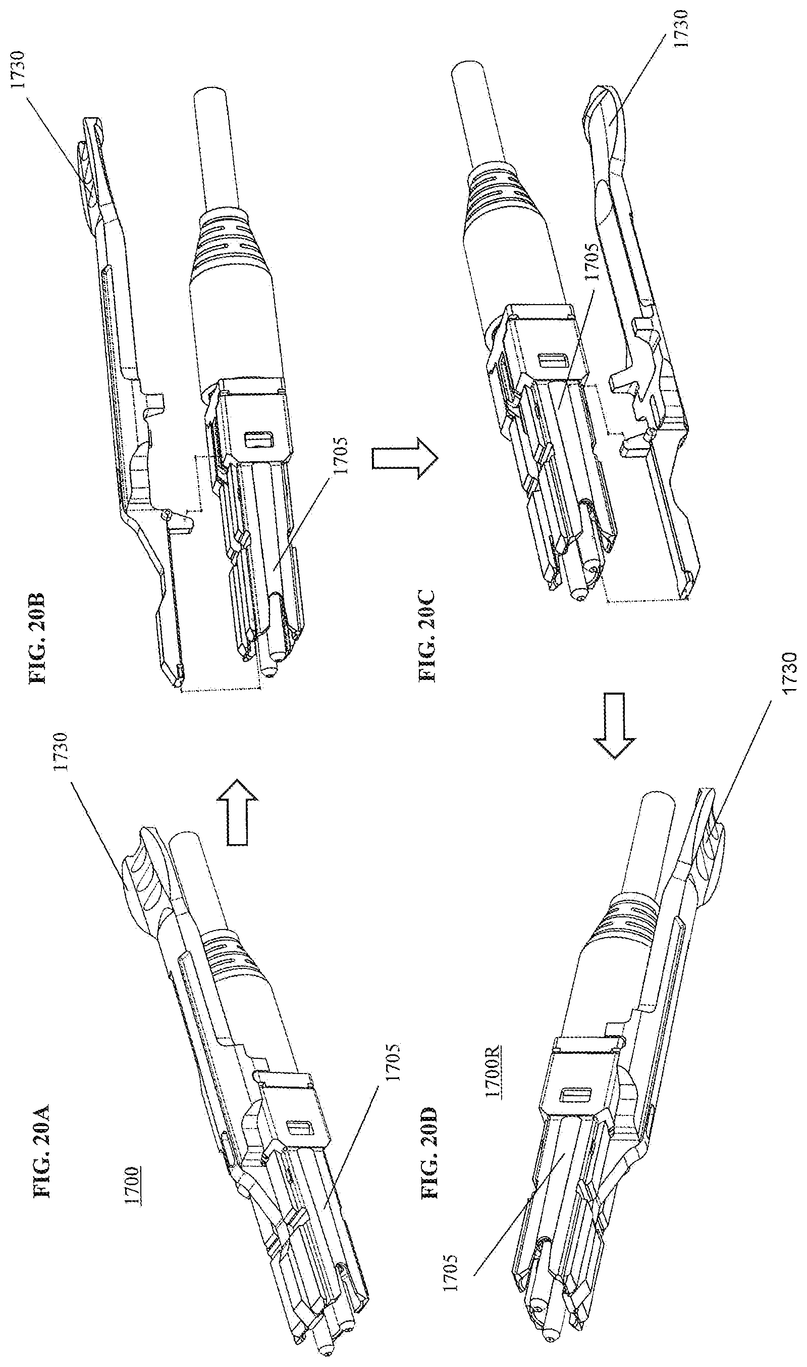 Patent US11774685 Figure 20 – Adapter for optical connectors