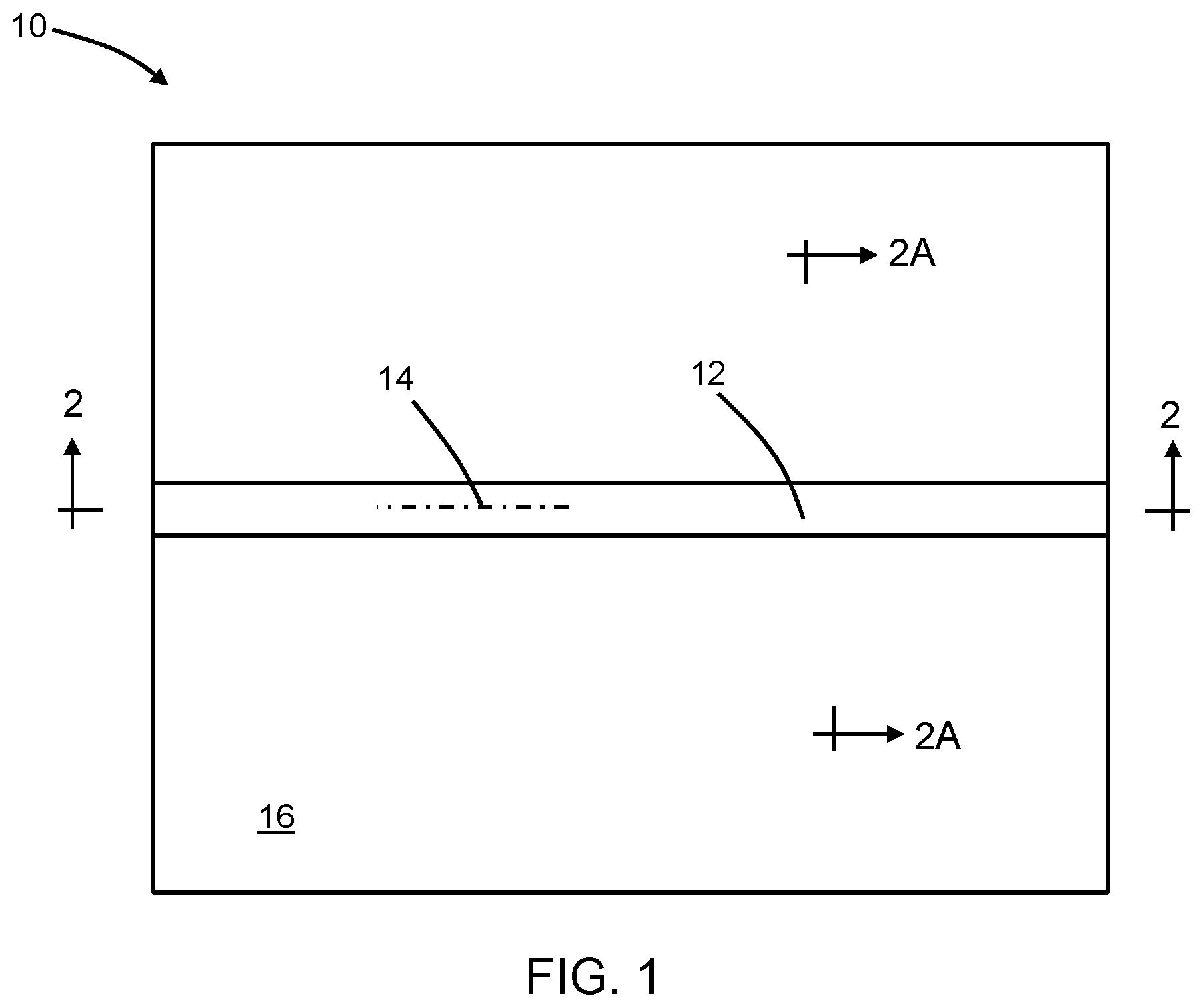 Patent US11774686 Figure 1 – Edge couplers including a rounded region adjacent to an opening in the interconnect structure