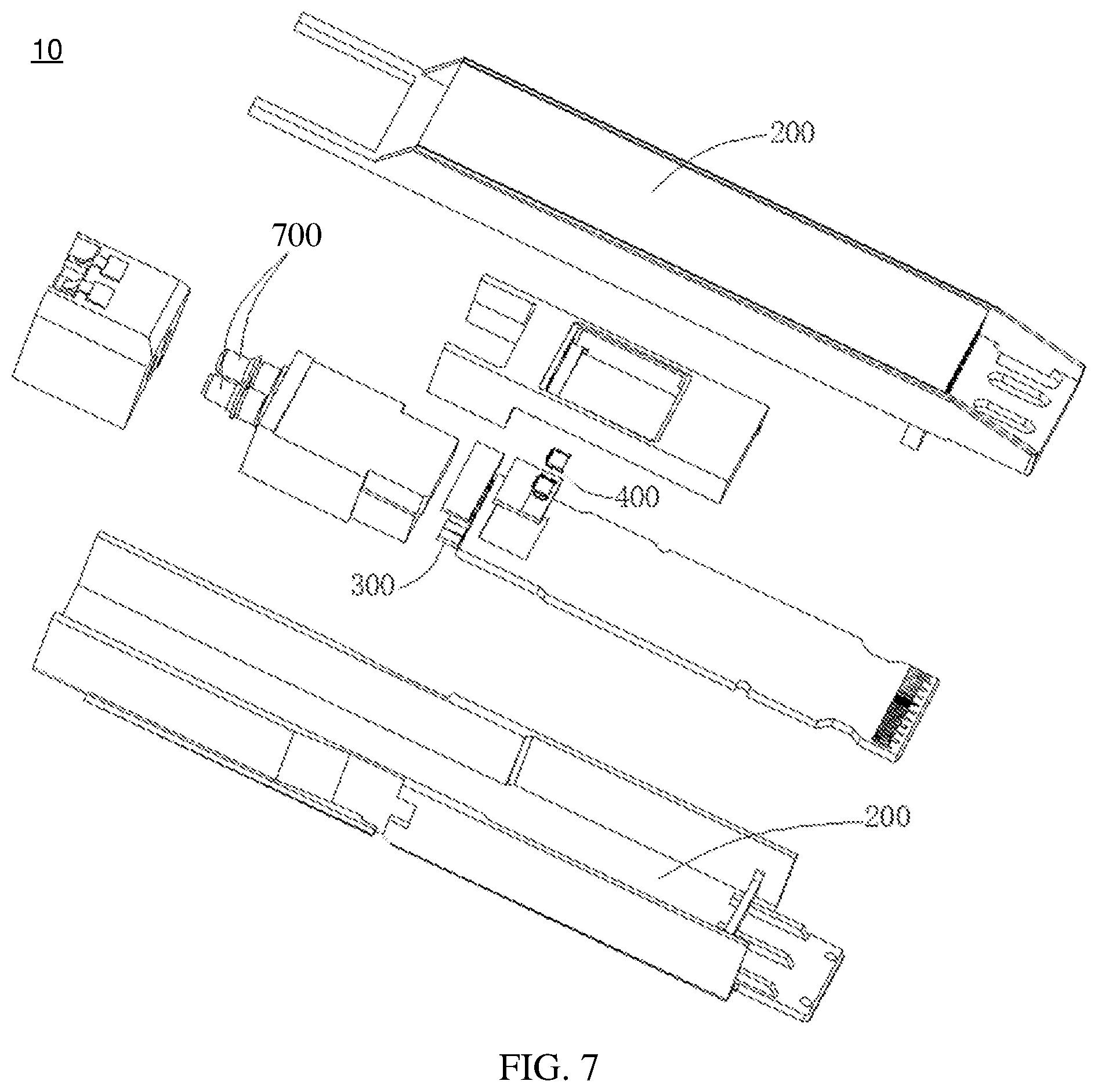 Patent US11774687 Figure 3 – Optical interface assembly and optical module